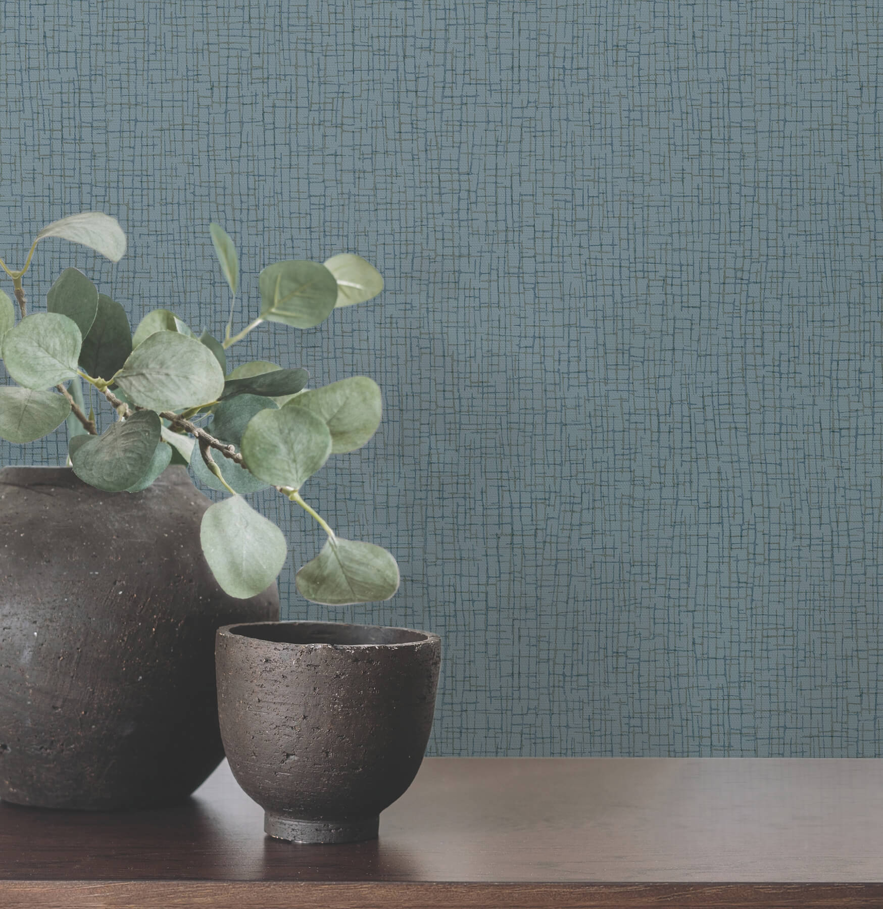 aden-blue-linear-abstract-wallpaper-york-wallcoverings-4207-5456 - York Wallcoverings Papel pintado