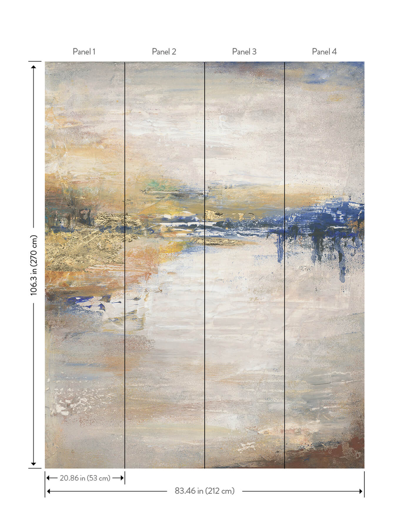 crystal-lake-wall-mural-york-wallcoverings-ma35499m - York Wallpaper Wallpaper