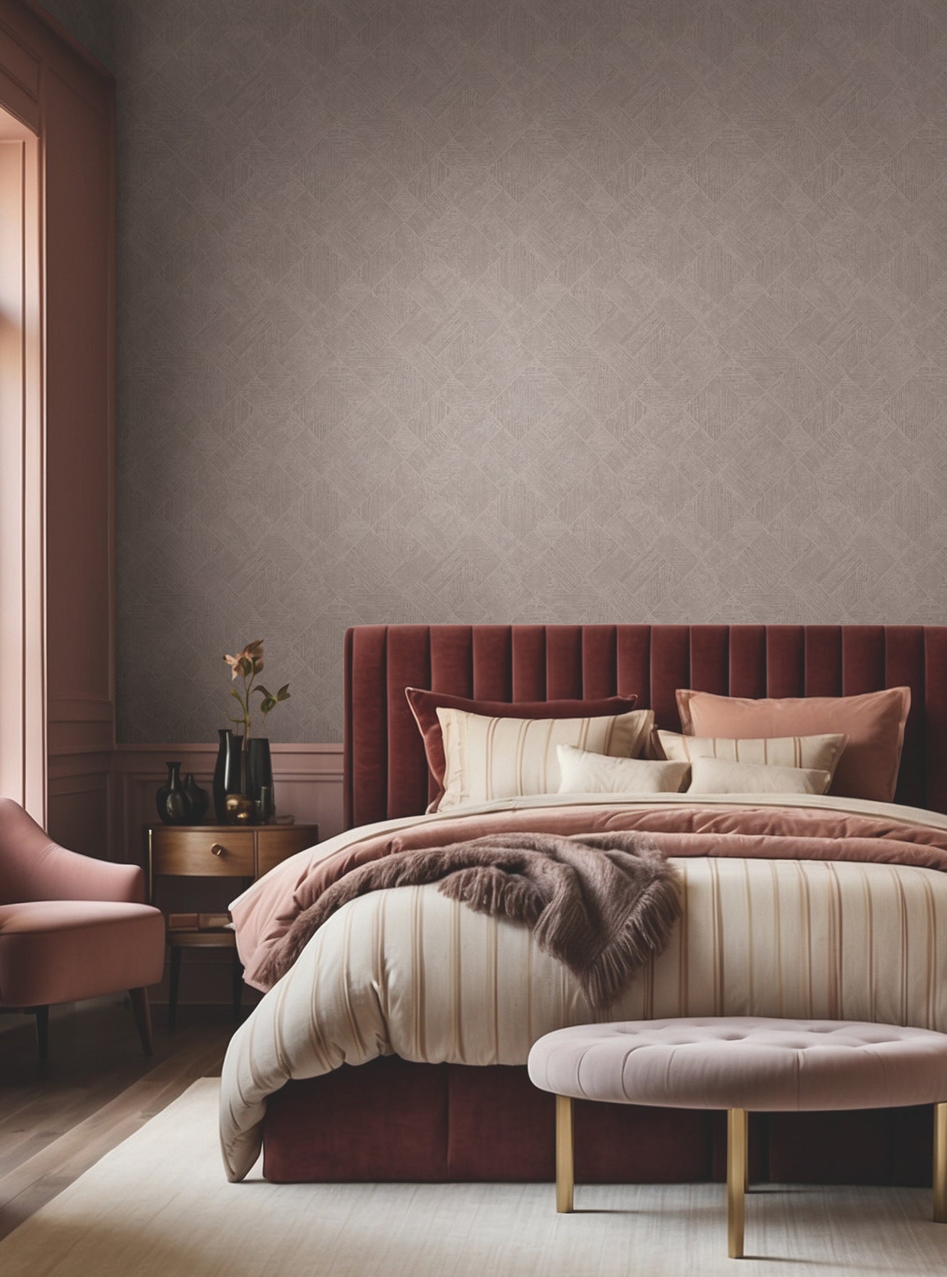 marquetry-grey-tile-wallpaper-york-wallcoverings-ma35510