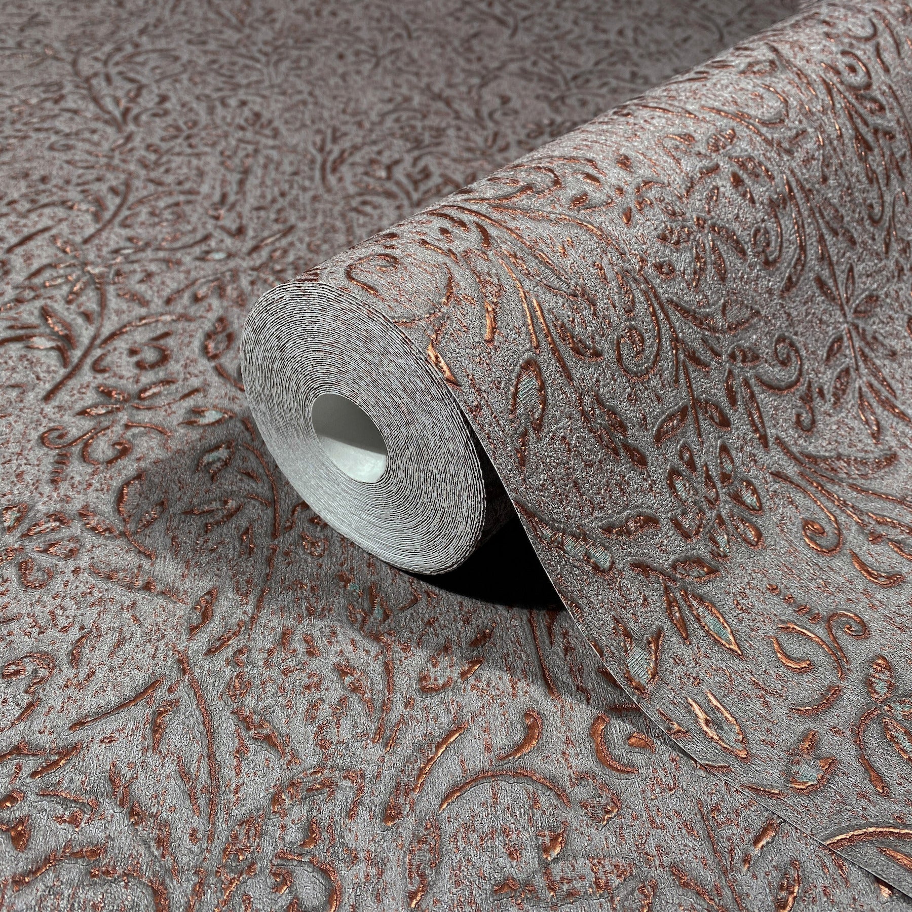 sculpted-floral-copper-relief-wallpaper-york-wallcoverings-ma35534