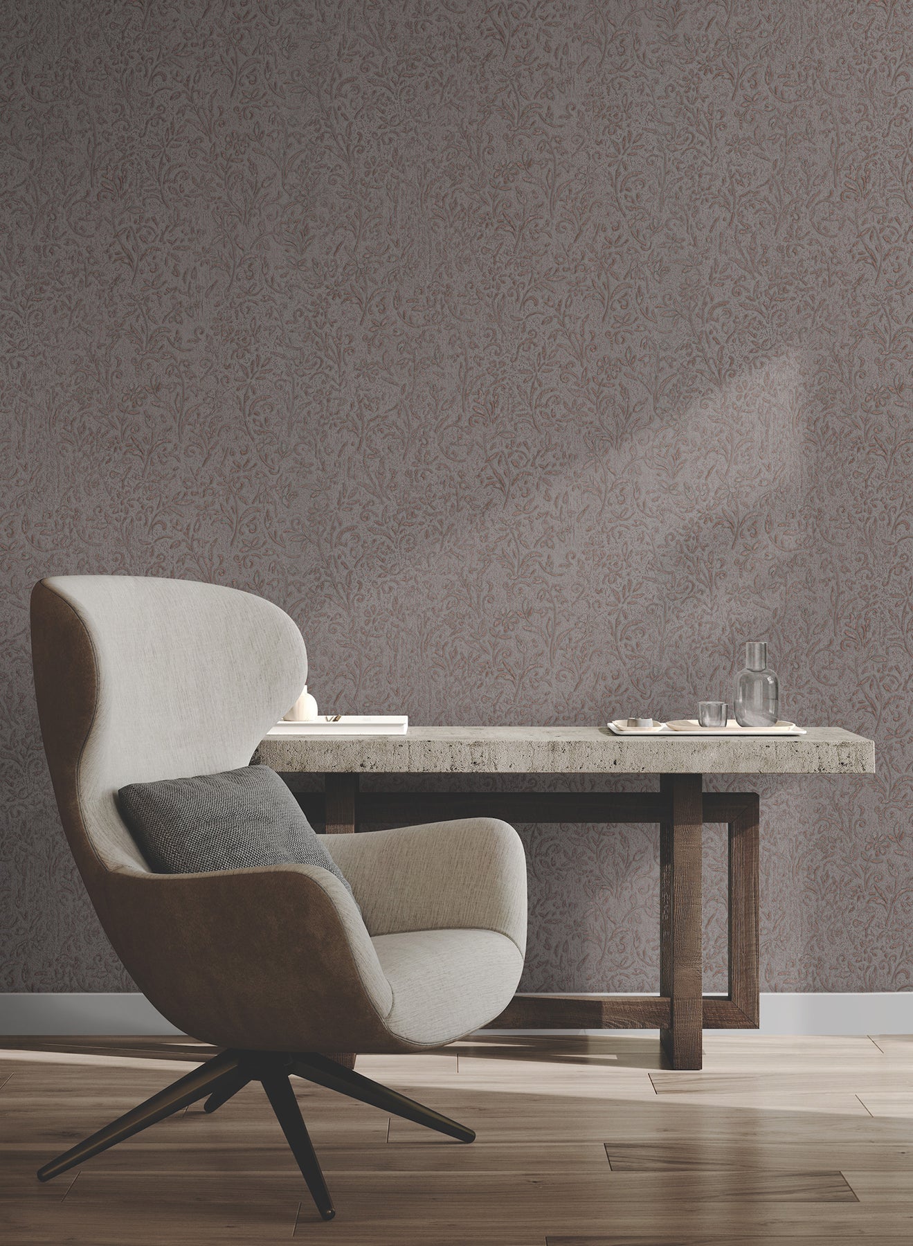 sculpted-floral-copper-relief-wallpaper-york-wallcoverings-ma35534