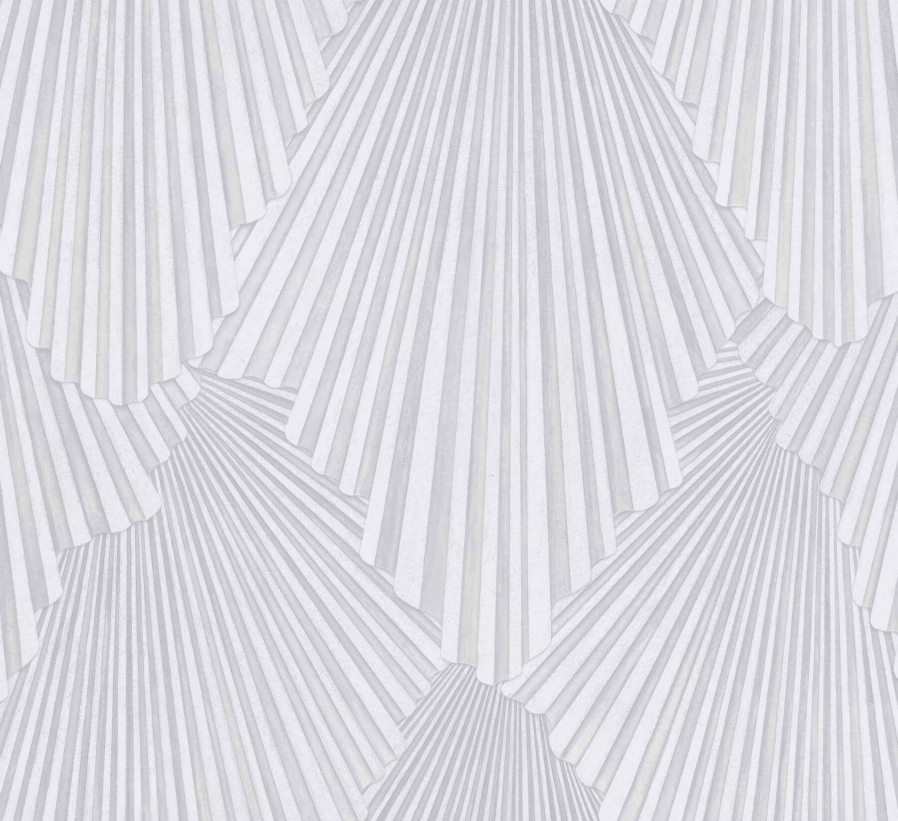 Lumiere Off-White Deco Geo Wallpaper - York Wallcoverings - MA35846