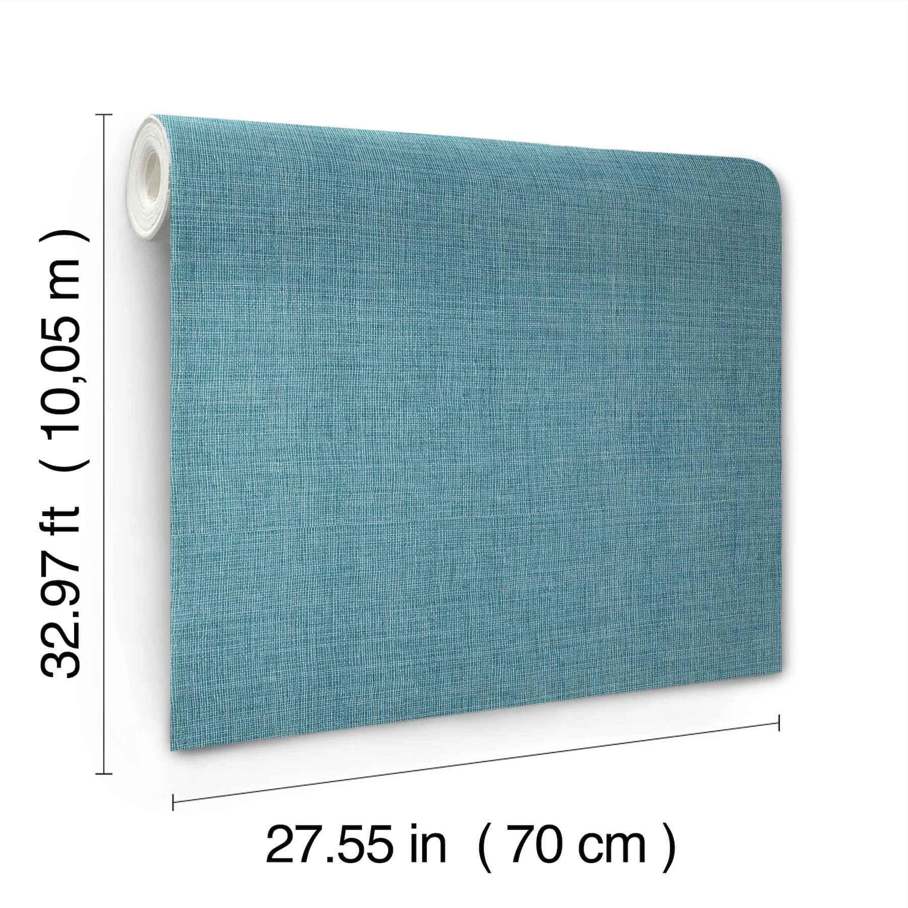 Alba Turquoise Open Weave Wallpaper - York Wallcoverings - 4193-7412 - York Wallcoverings Wallpaper