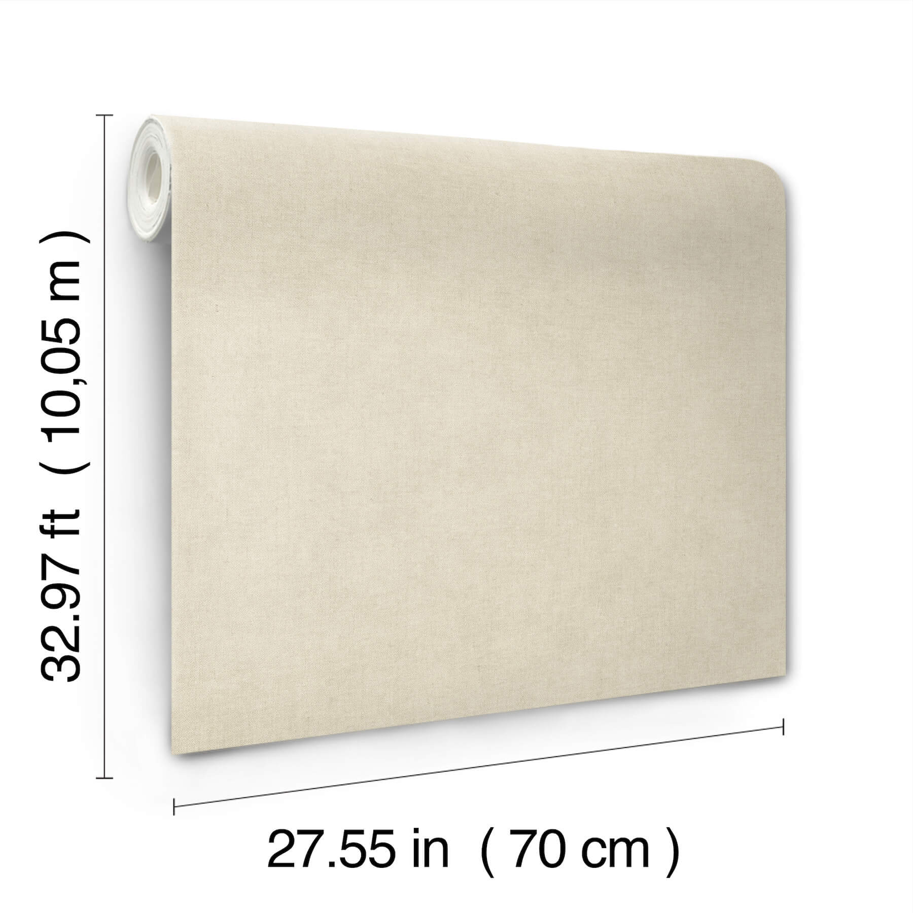 nuovo-taupe-faux-linen-wallpaper-york-wallcoverings-4193-7422 - York Wallcoverings Wallpaper