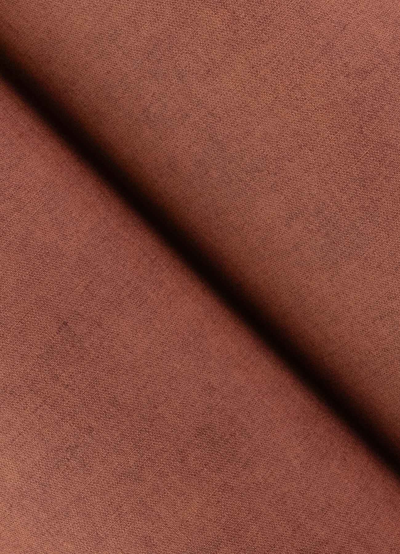 Nuovo Rust Faux Linen Wallpaper - York Wallcoverings - 4193-7429 - York Wallcoverings Wallpaper