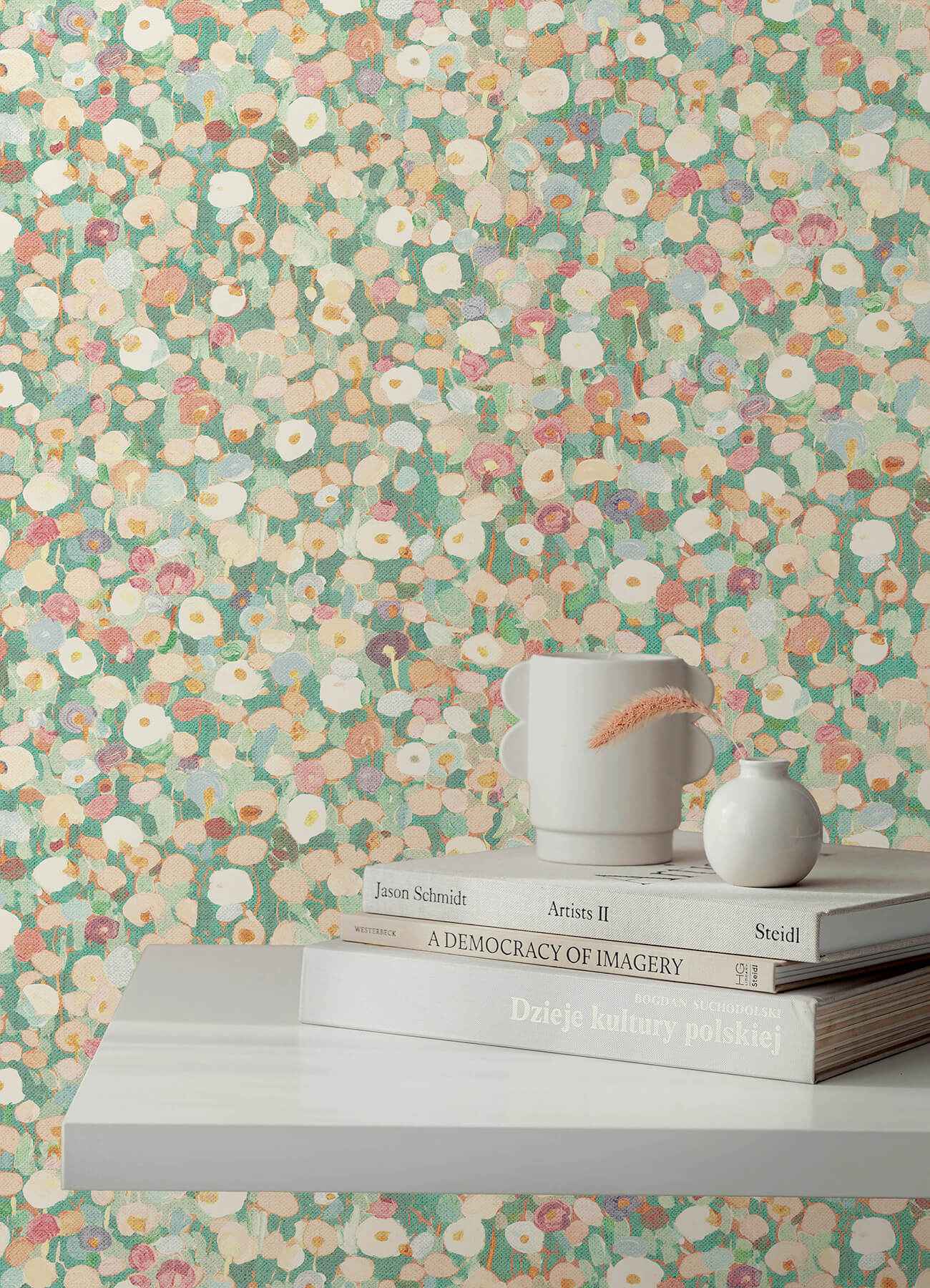 Prato Pastel Petite Floral Wallpaper - York Wallcoverings - 4193-7440