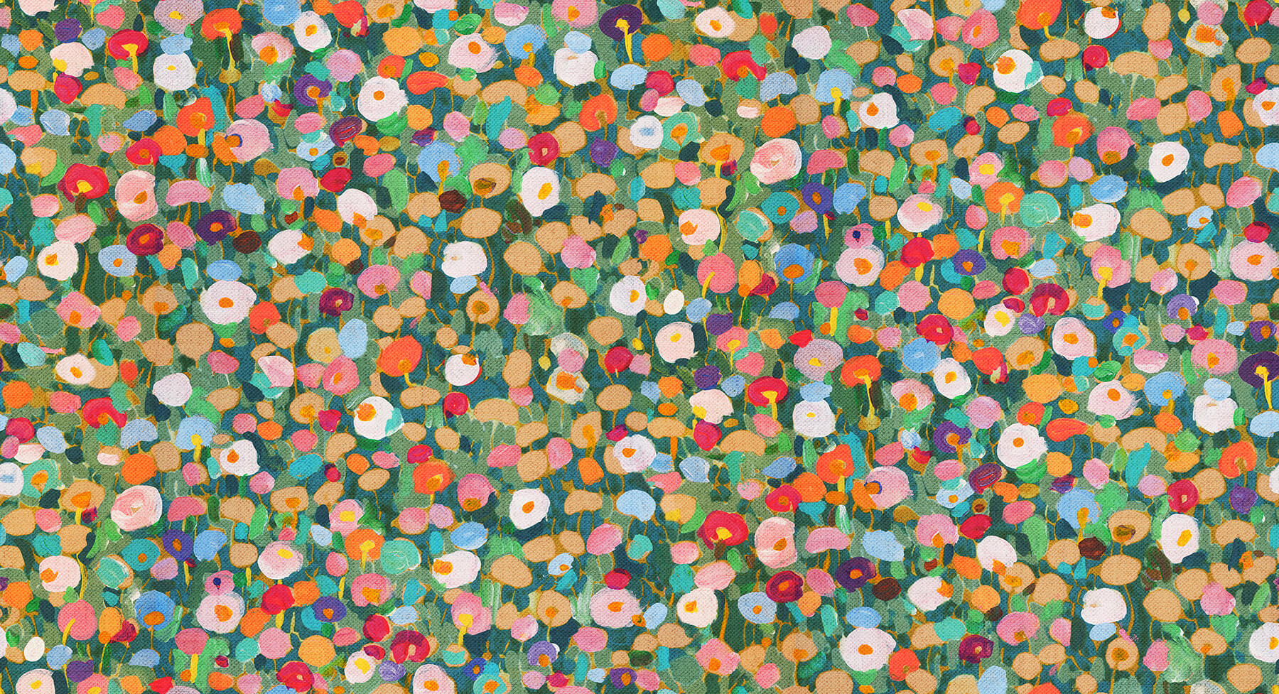 prato-green-petite-floral-wallpaper-york-wallcoverings-4193-7441 - York Wallcoverings Papel pintado