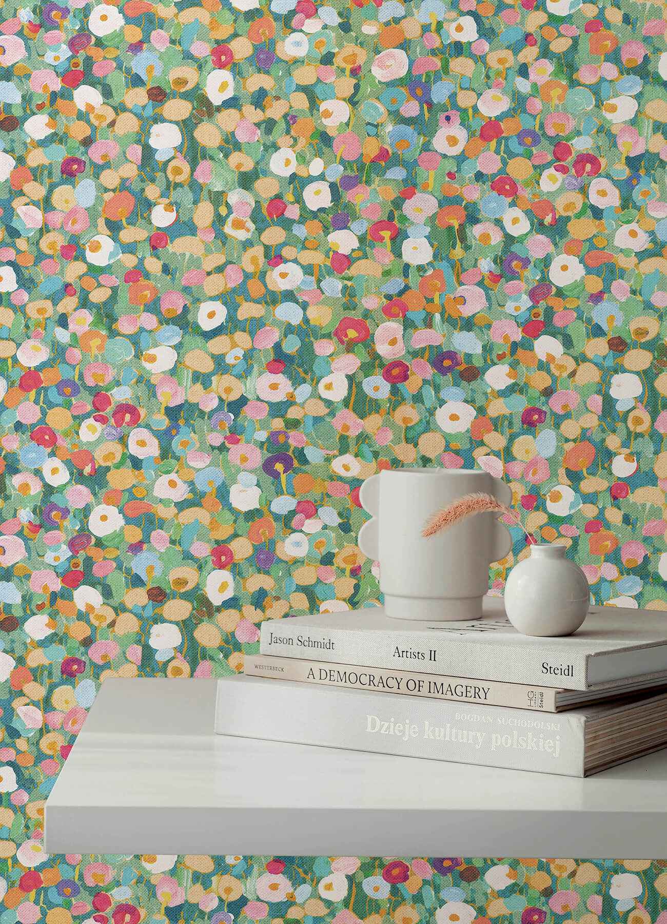 Prato Green Petite Floral Wallpaper - York Wallcoverings - 4193-7441 - York Wallcoverings Wallpaper
