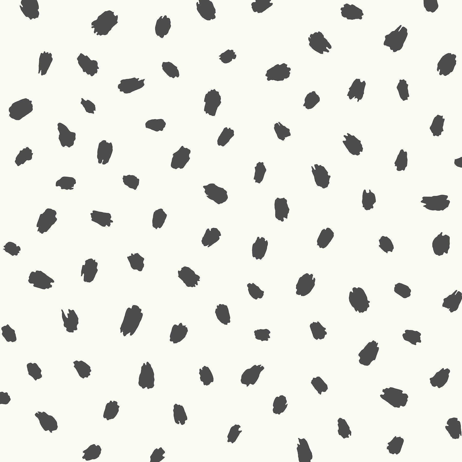 animal-spots-black-polka-dot-wallpaper-york-wallcoverings-4203-27542 - York Wallpaper Wallpaper