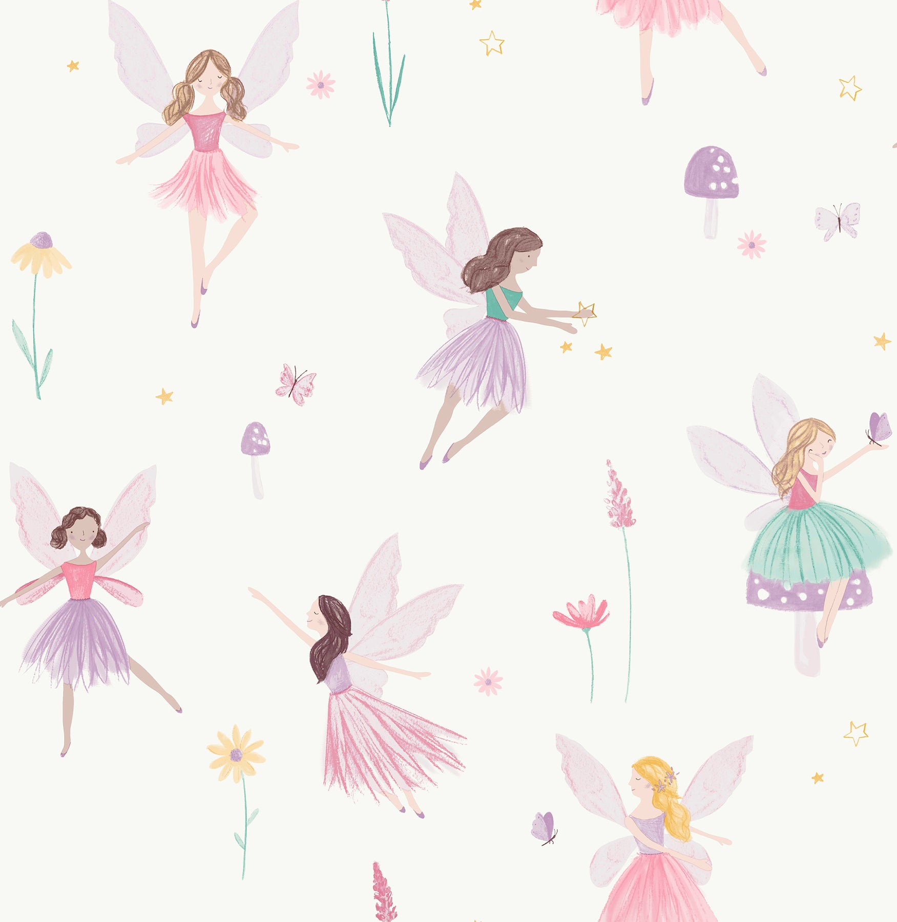 fairy-friends-pink-enchanting-wallpaper-york-wallcoverings-4203-27563