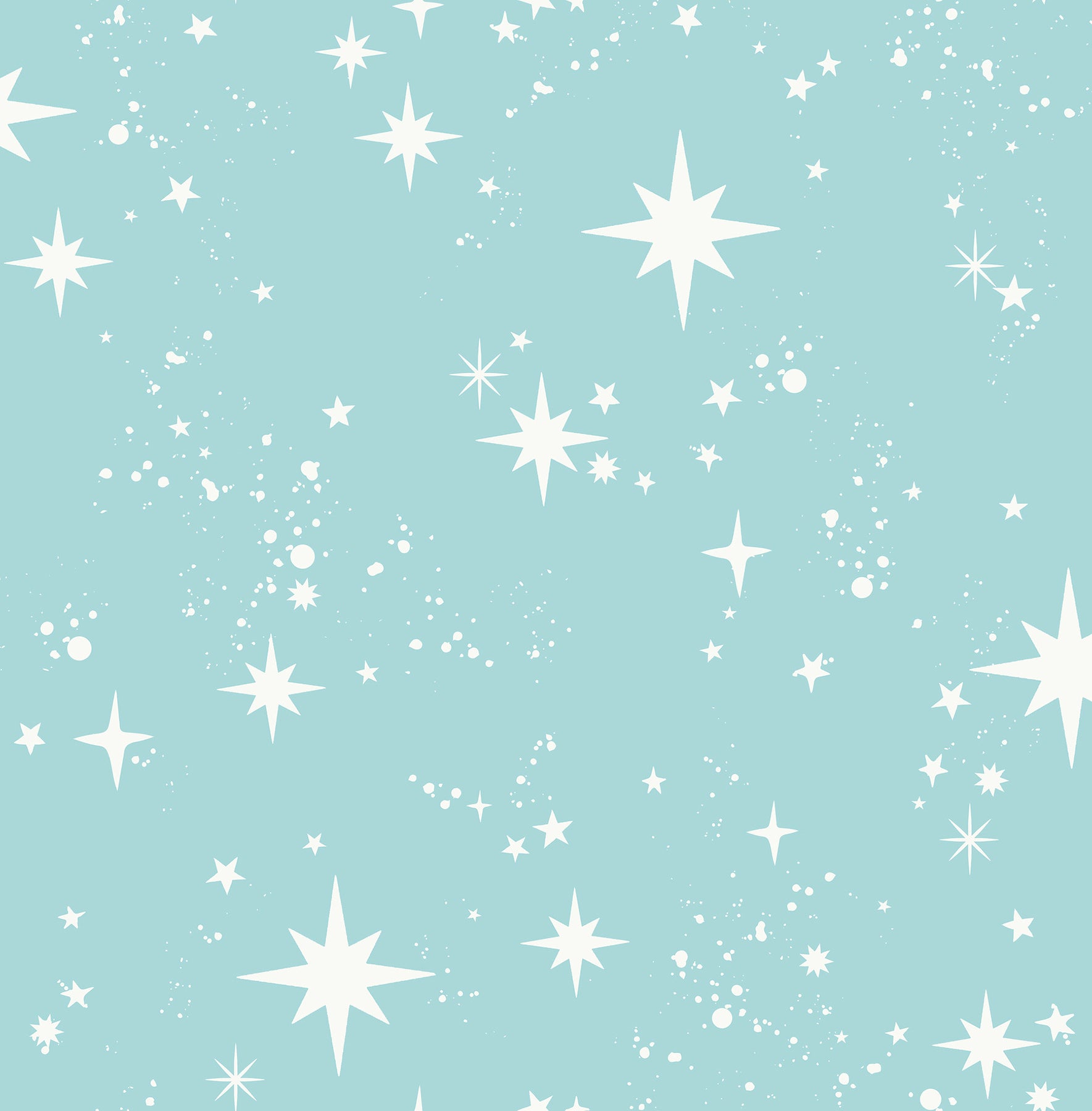 twinkle-light-blue-starry-skies-wallpaper-york-wallcoverings-4203-27567 - York Wallcoverings Papel pintado