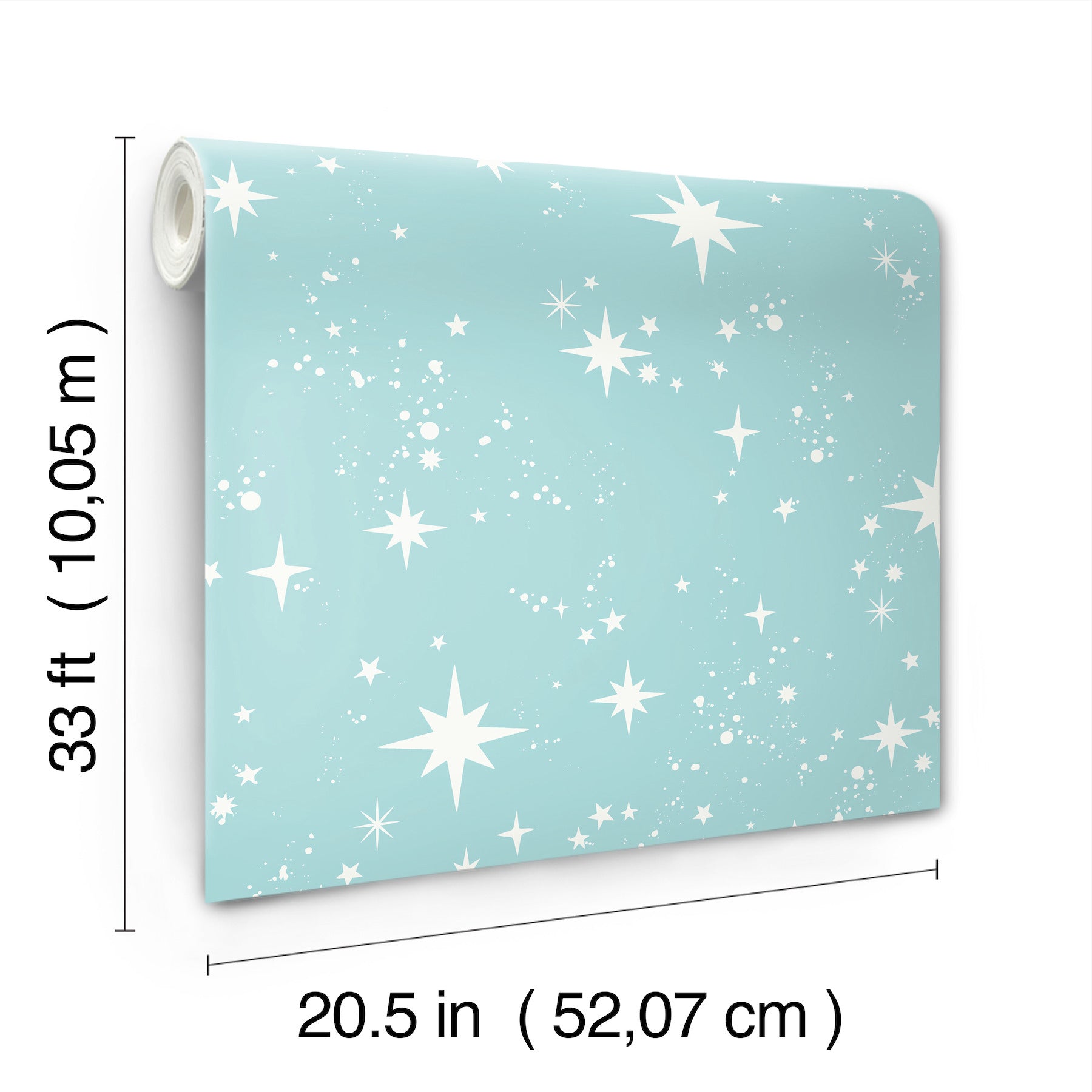 twinkle-light-blue-starry-skies-wallpaper-york-wallcoverings-4203-27567 - York Wallcoverings Papel pintado