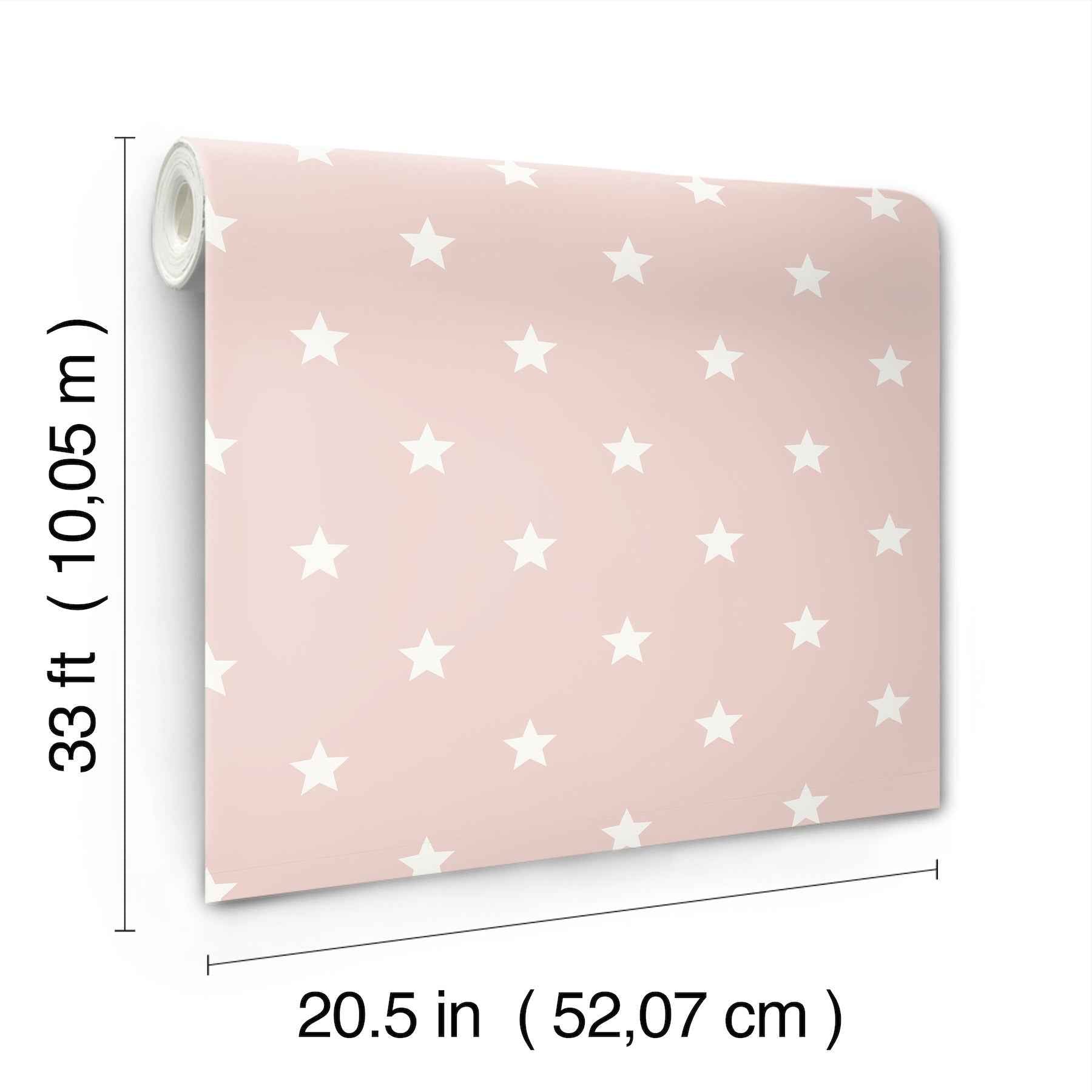 Starry Motif Pink Geometric Wallpaper - York Wallcoverings - 4203-27582 - York Wallcoverings Wallpaper