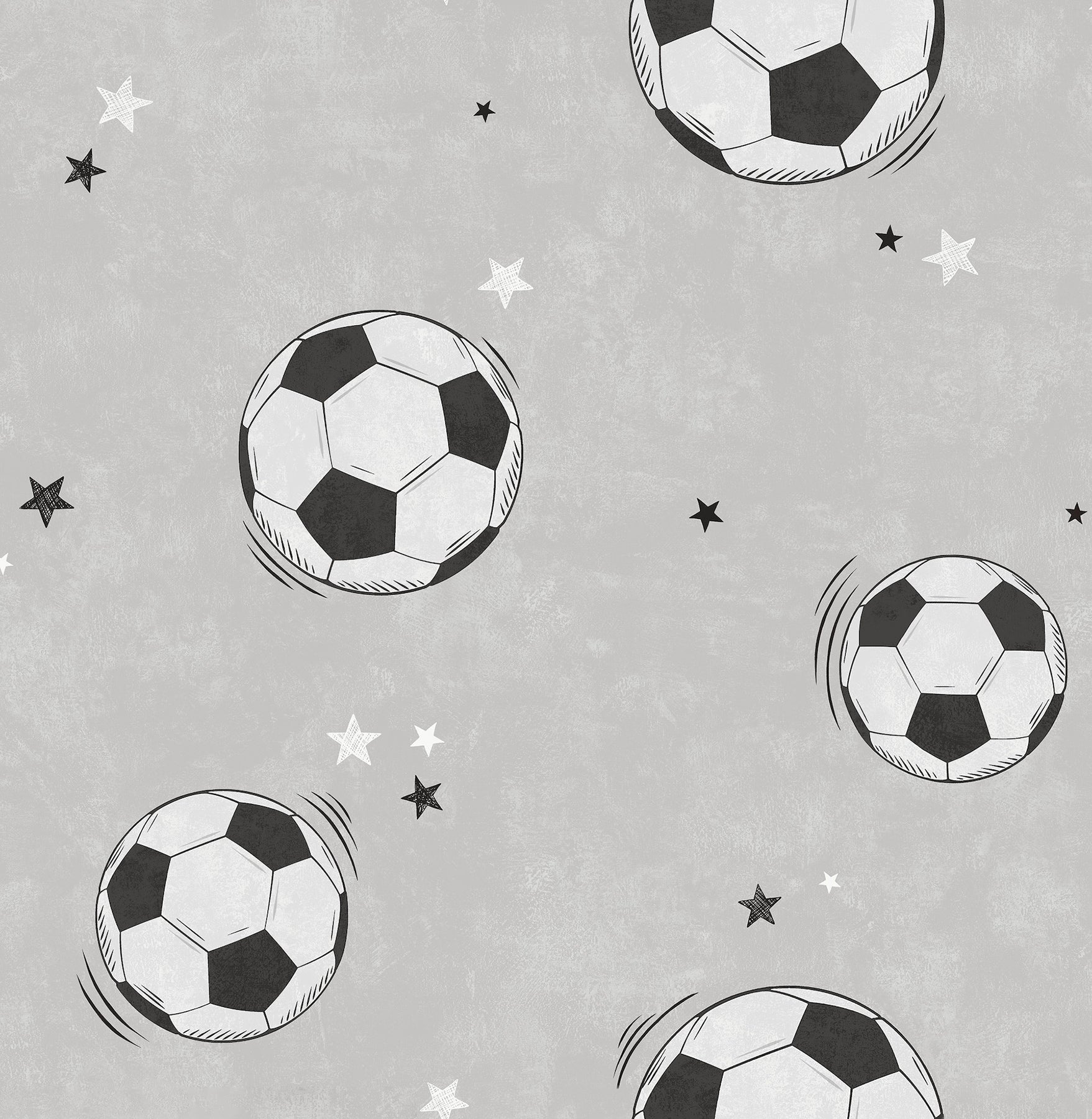 footballs-grey-soccer-wallpaper-york-wallcoverings-4203-27590 - York Wallcoverings Papel pintado