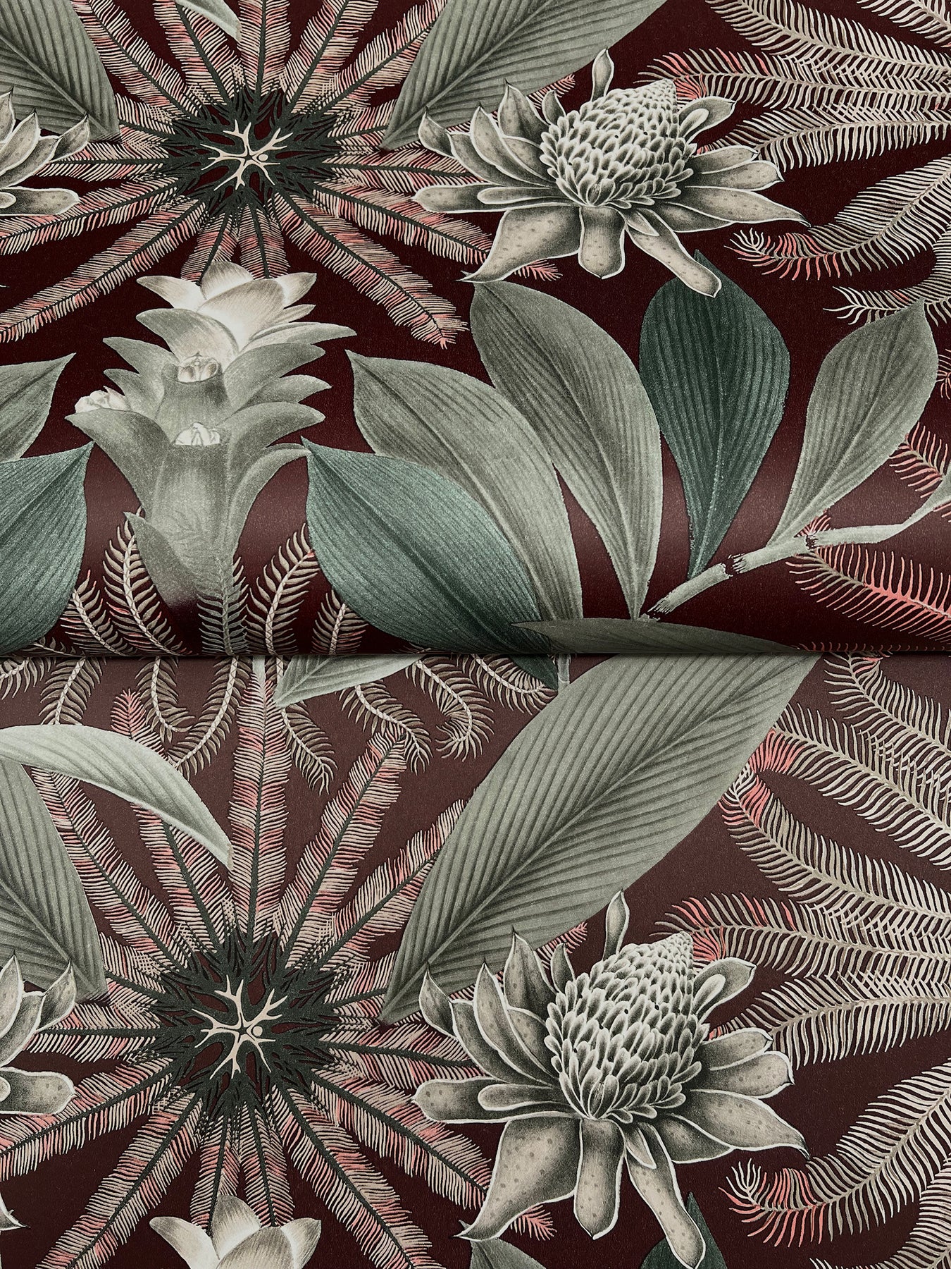 enchanted-garden-maroon-tropical-wallpaper-york-wallcoverings-vr1528