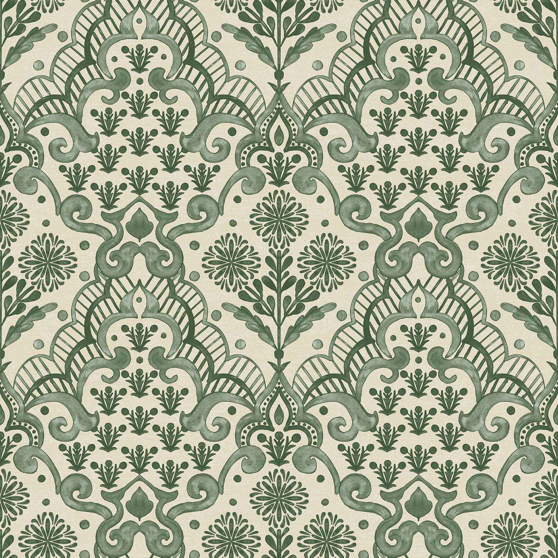 Brownstone Blooms Forest Peel and Stick - York Wallcoverings - BBS6549