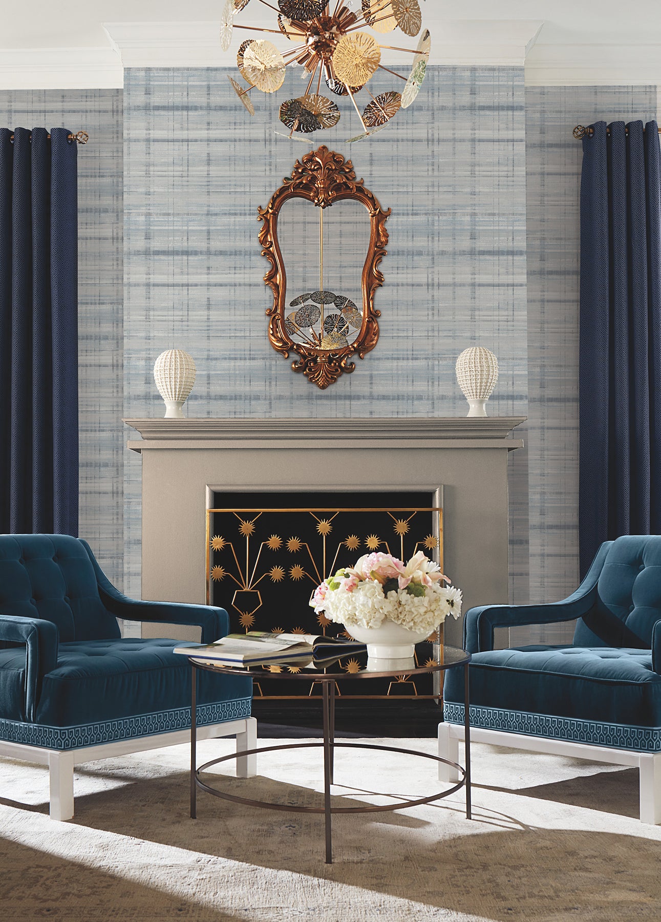 vanishing-point-blue-striated-wallpaper-york-wallcoverings-ll3245