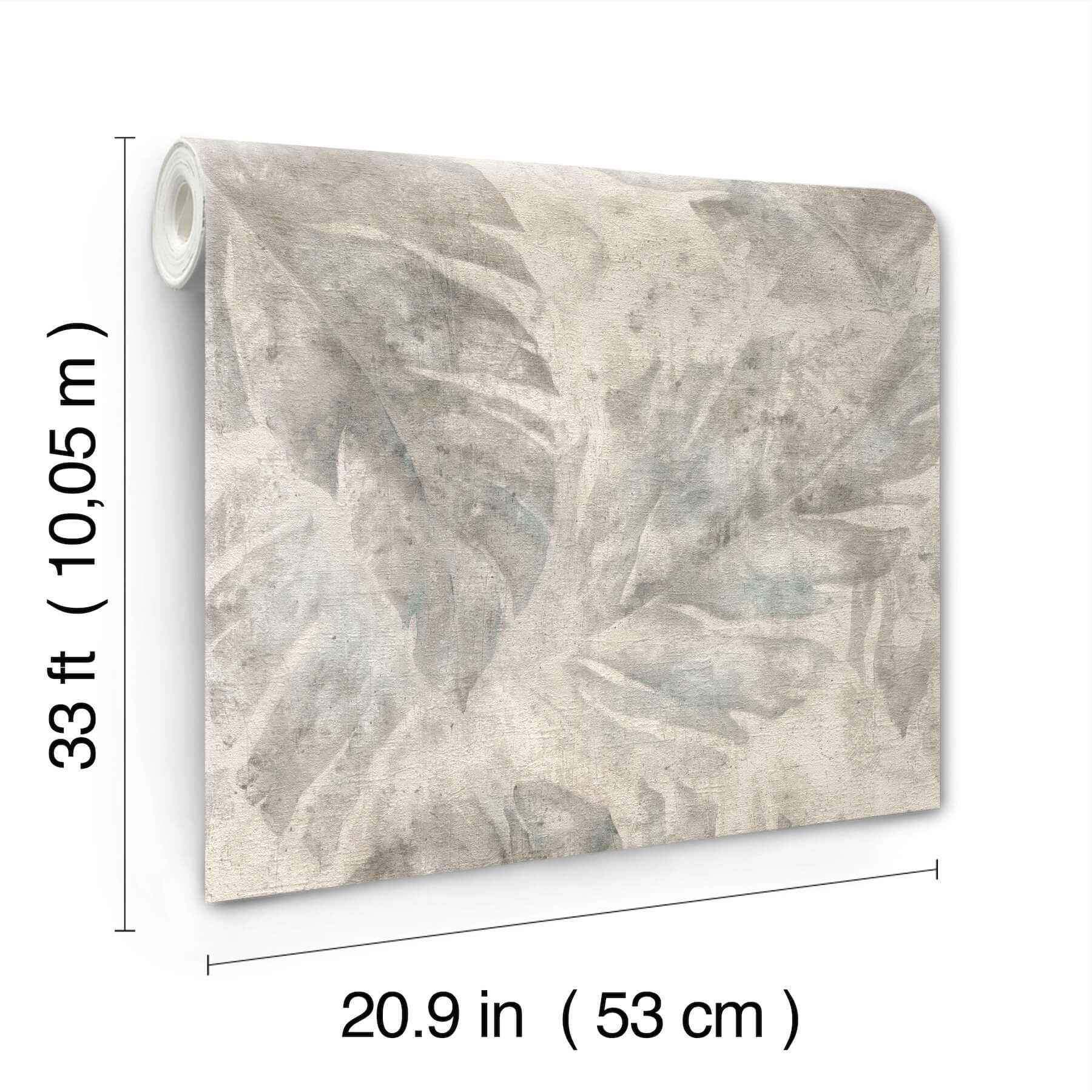 Sanne Grey Palm Wallpaper - York Wallcoverings - 4202-416138 - York Wallcoverings Wallpaper