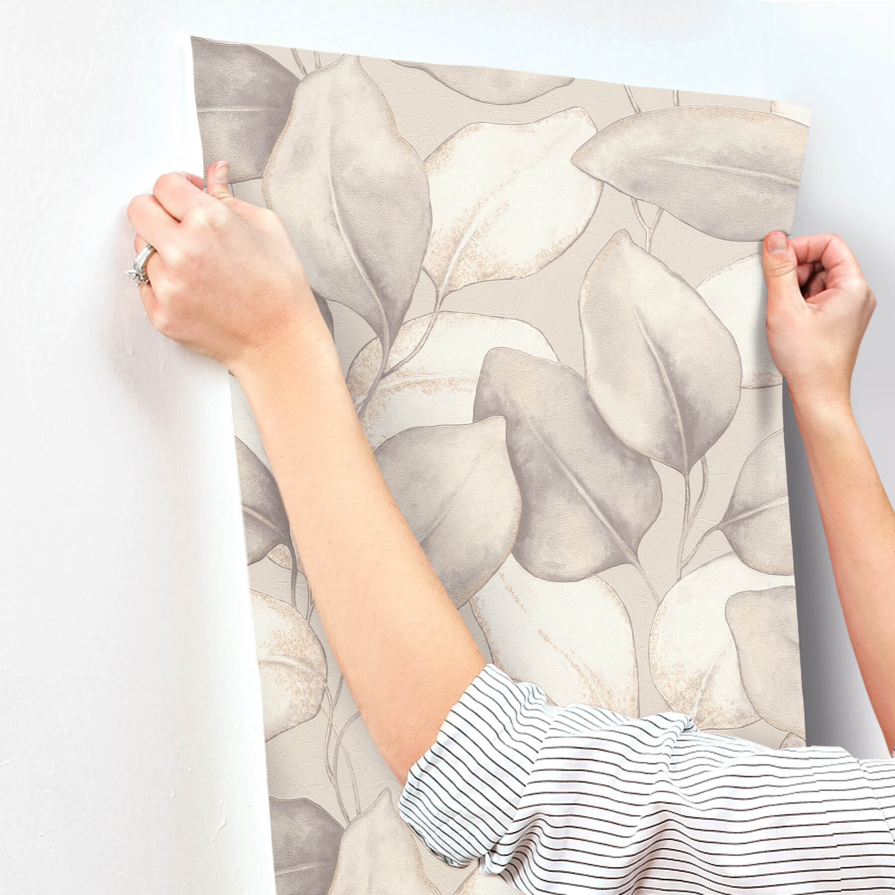 evanthe-grey-vine-wallpaper-york-wallcoverings-4202-659856 - York Wallcoverings Wallpaper