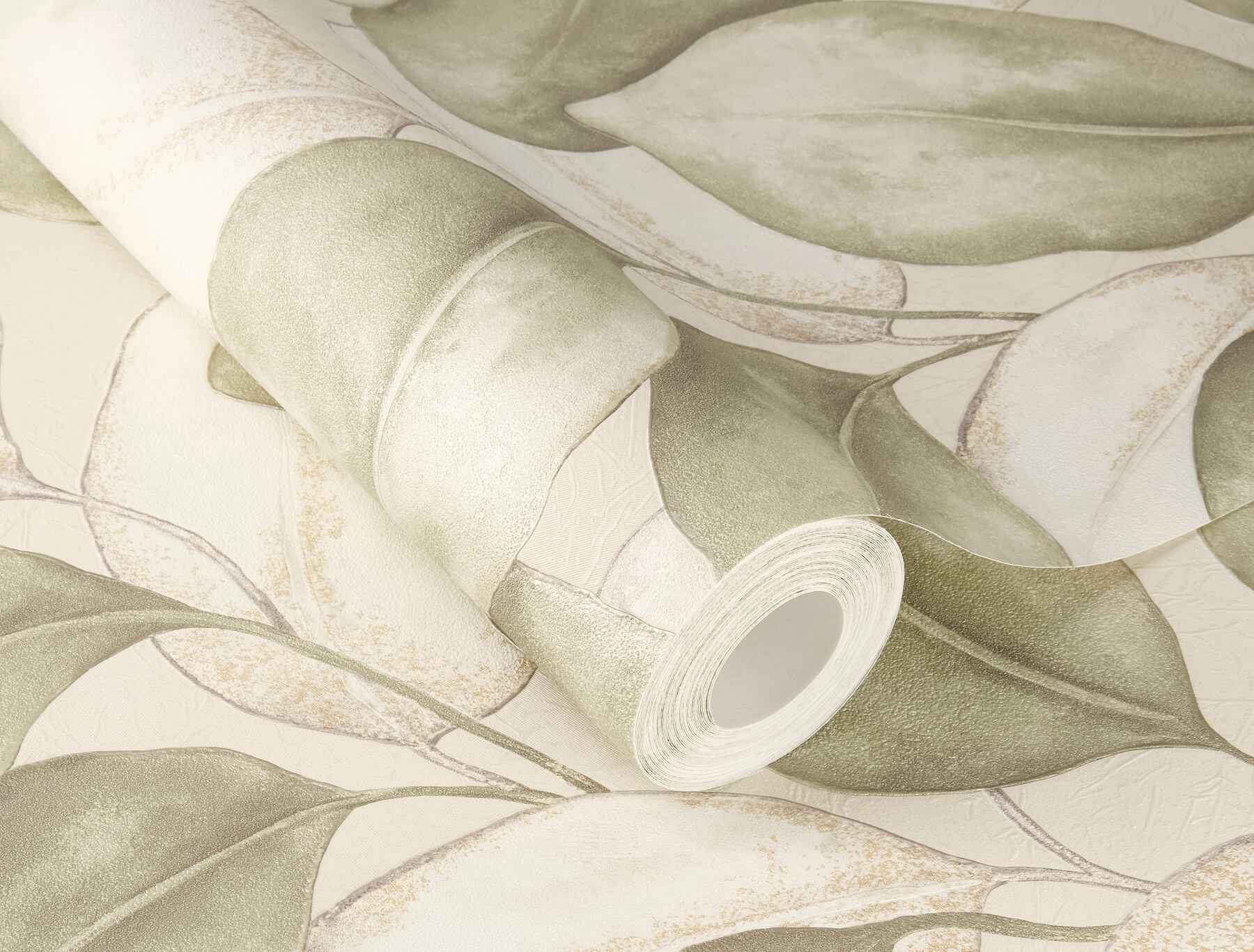 Evanthe Sage Vine Wallpaper - York Wallcoverings - 4202-659870 - York Wallcoverings Wallpaper