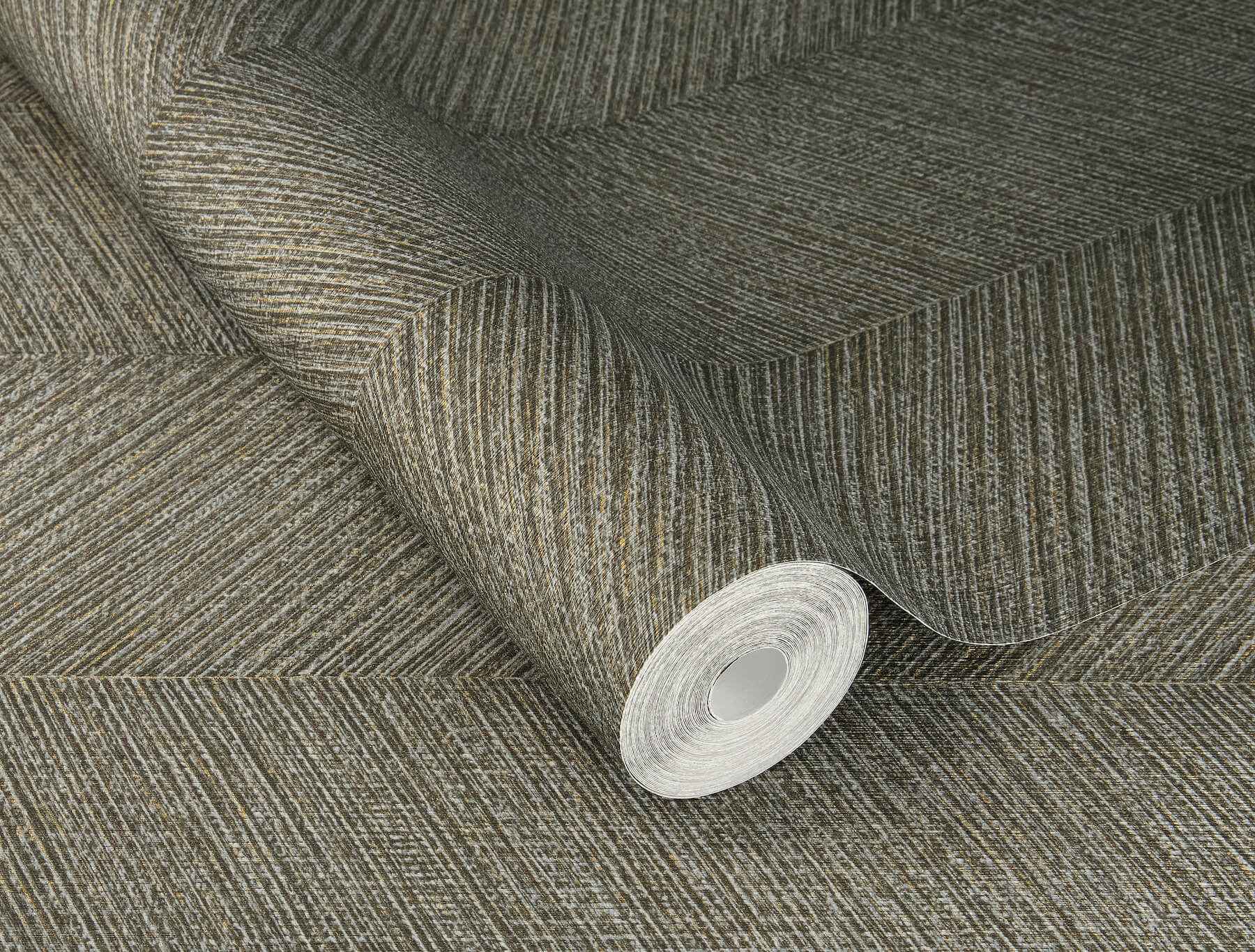 Ione Evergreen Textured Chevron Wallpaper - York Wallcoverings - 4202-720303 - York Wallcoverings Wallpaper