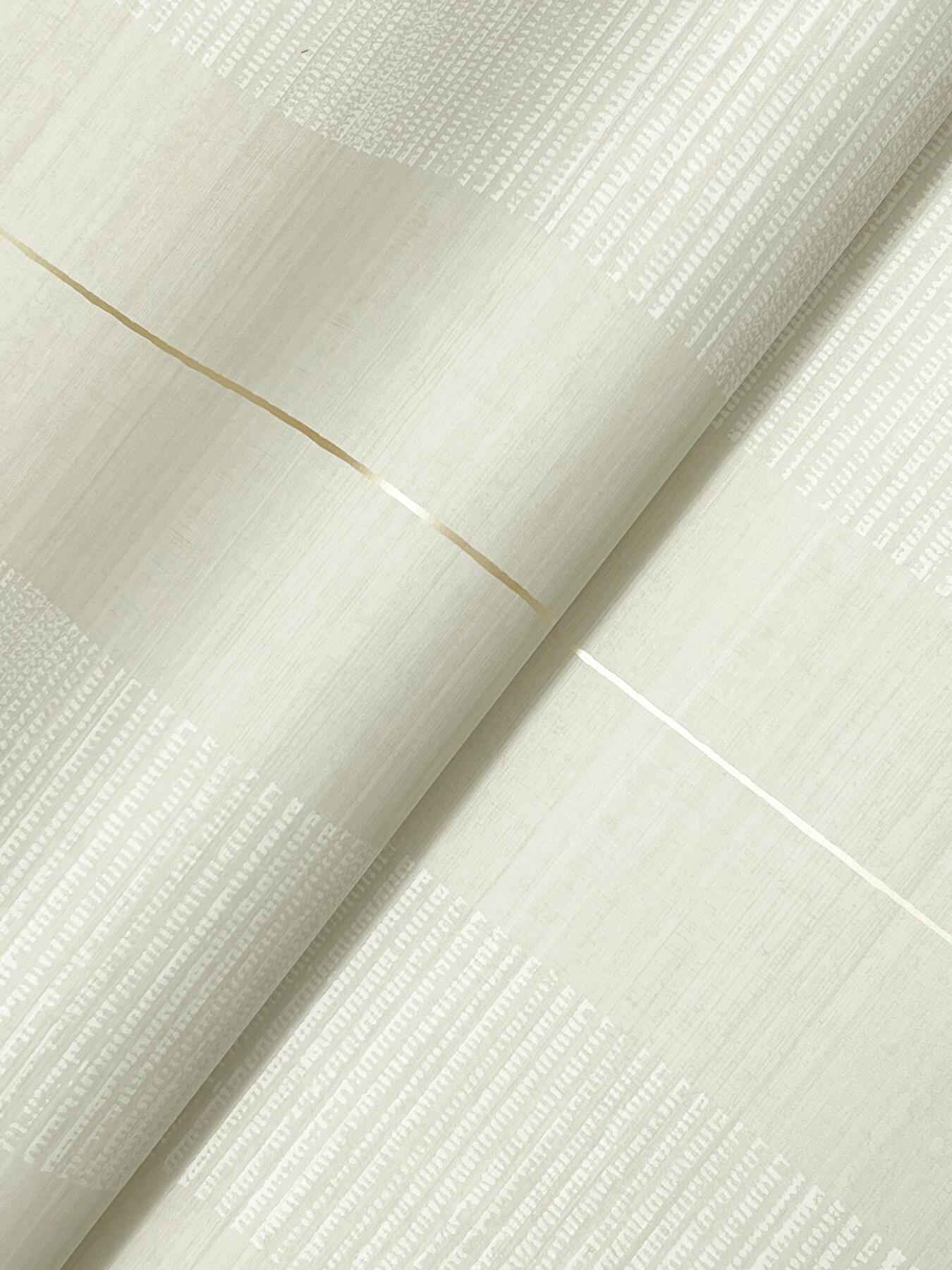Colbert Stripe Light Grey Textured Wallpaper - York Wallcoverings - LL3207 - York Wallcoverings Wallpaper