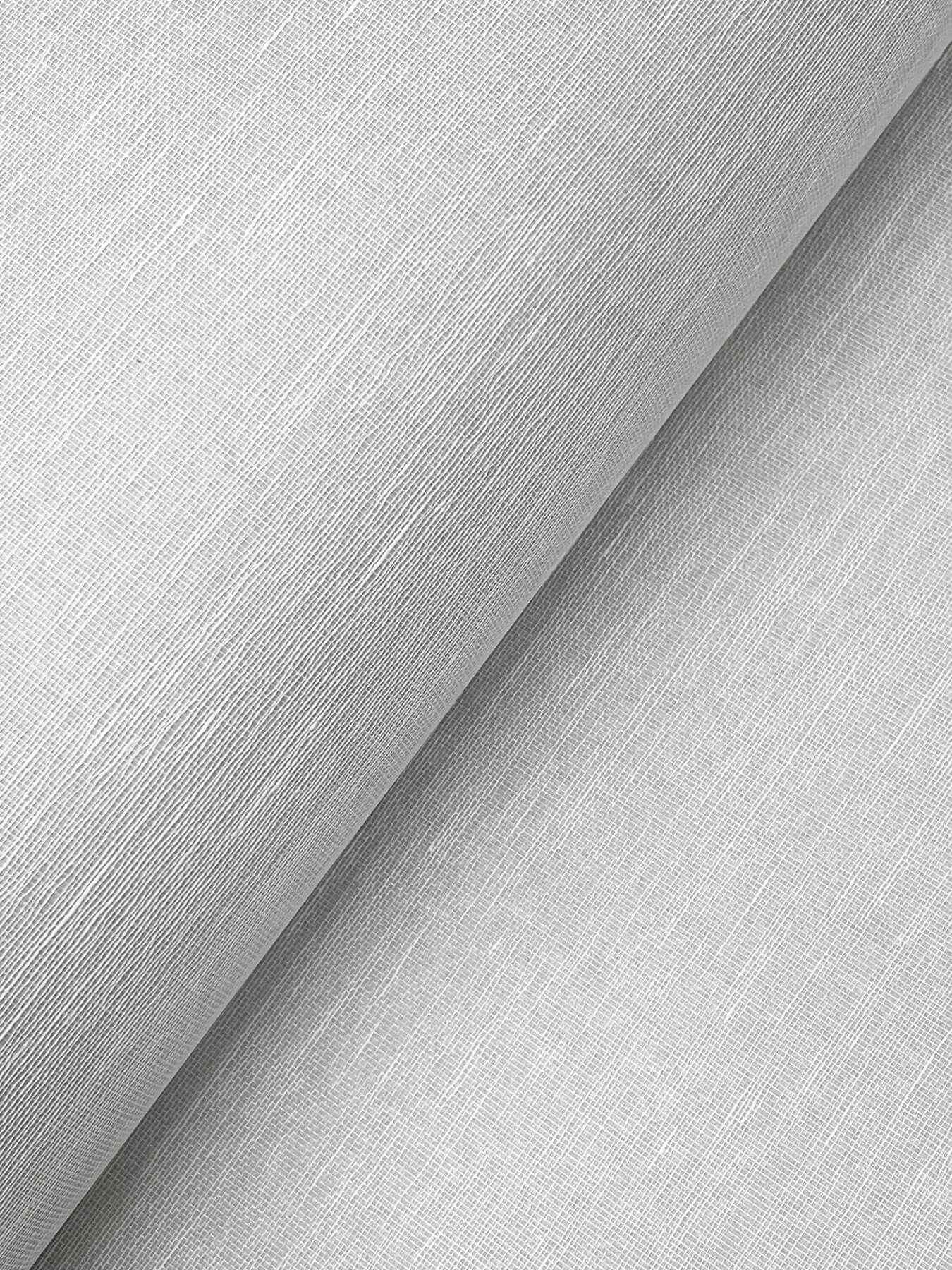 Hempfield Weave Light Grey Loomed Wallpaper - York Wallcoverings - LL4348 - York Wallcoverings Wallpaper