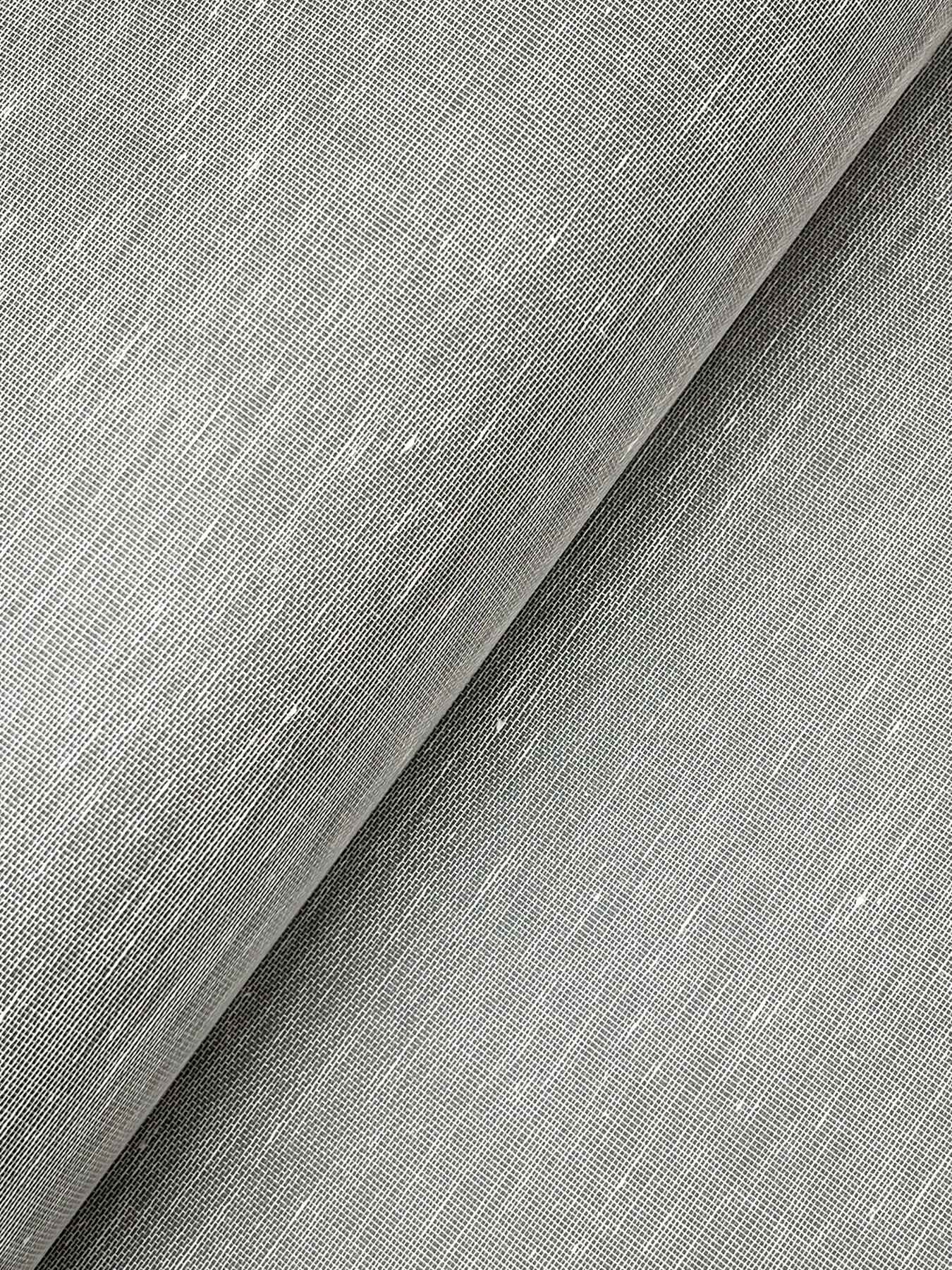 Hempfield Weave Charcoal Loomed Wallpaper - York Wallcoverings - LL4353 - York Wallcoverings Wallpaper