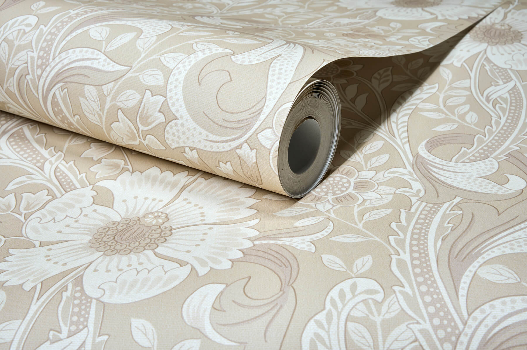 liora-beige-floral-trail-wallpaper-york-wallcoverings-4191-83012 - York Wallcoverings Papel pintado