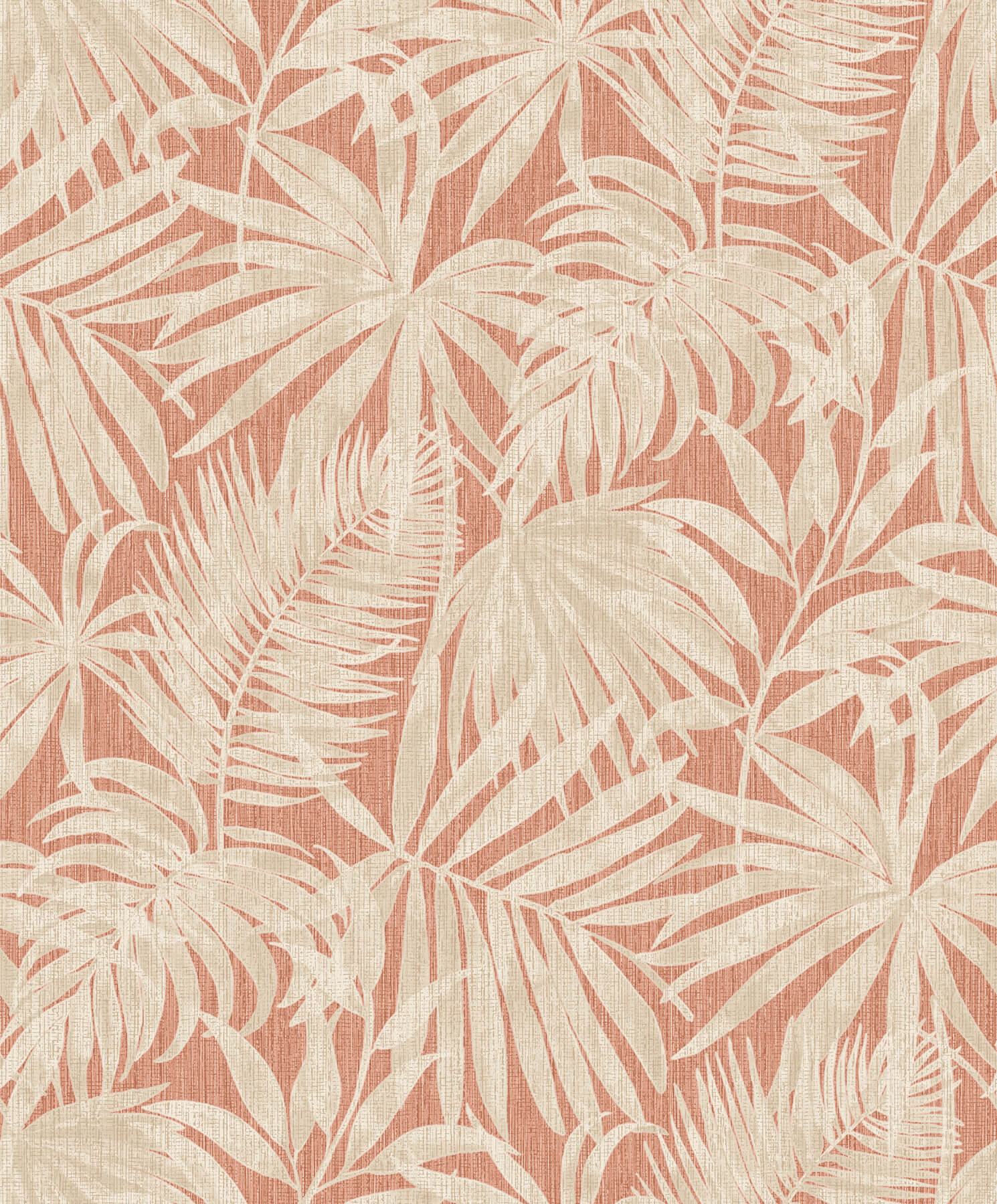 sonny-rust-fronds-wallpaper-york-wallcoverings-4191-83029 - York Wallcoverings Wallpaper