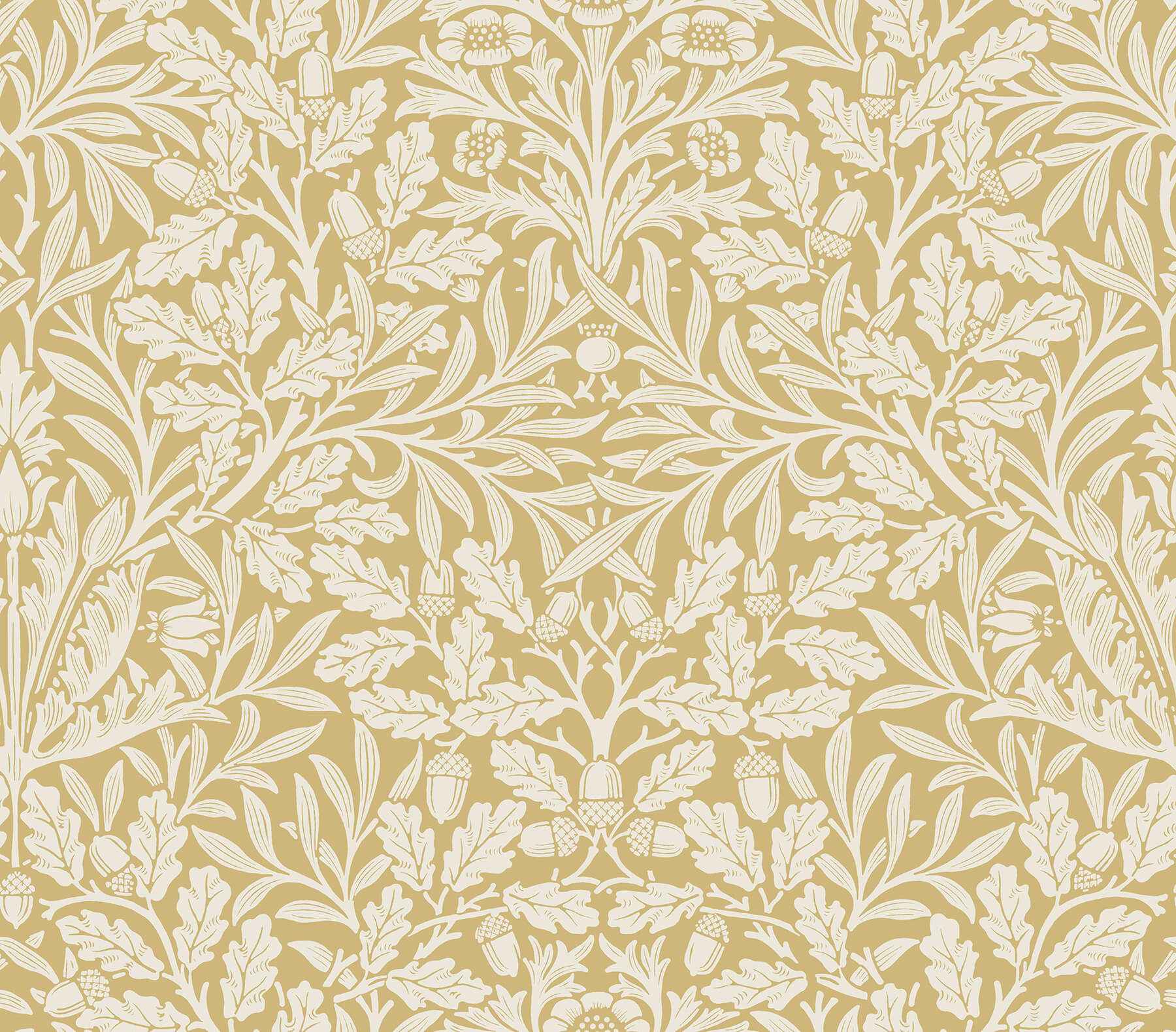 Acorn Cowslip Peel and Stick Wallpaper - York Wallcoverings - MCS6588 - York Wallcoverings Wallpaper