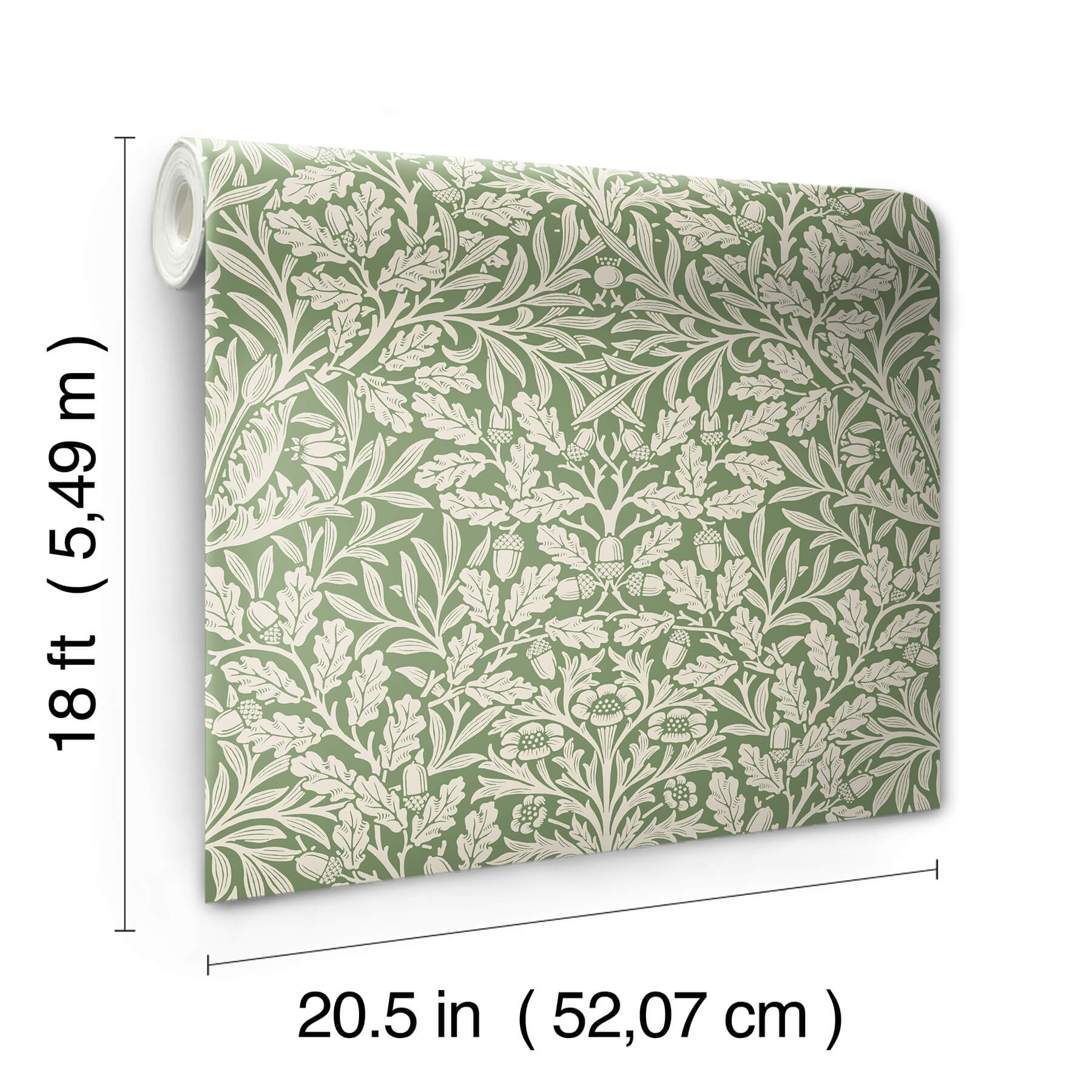 acorn-forest-peel-and-stick-wallpaper-york-wallcoverings-mcs6587 - York Wallcoverings Wallpaper