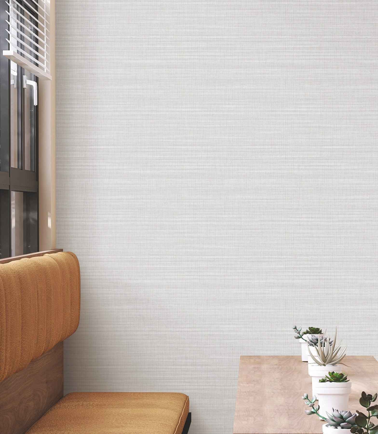 Down To Earth Dove Striated Wallpaper - York Wallcoverings - UW1038N - York Wallcoverings Wallpaper