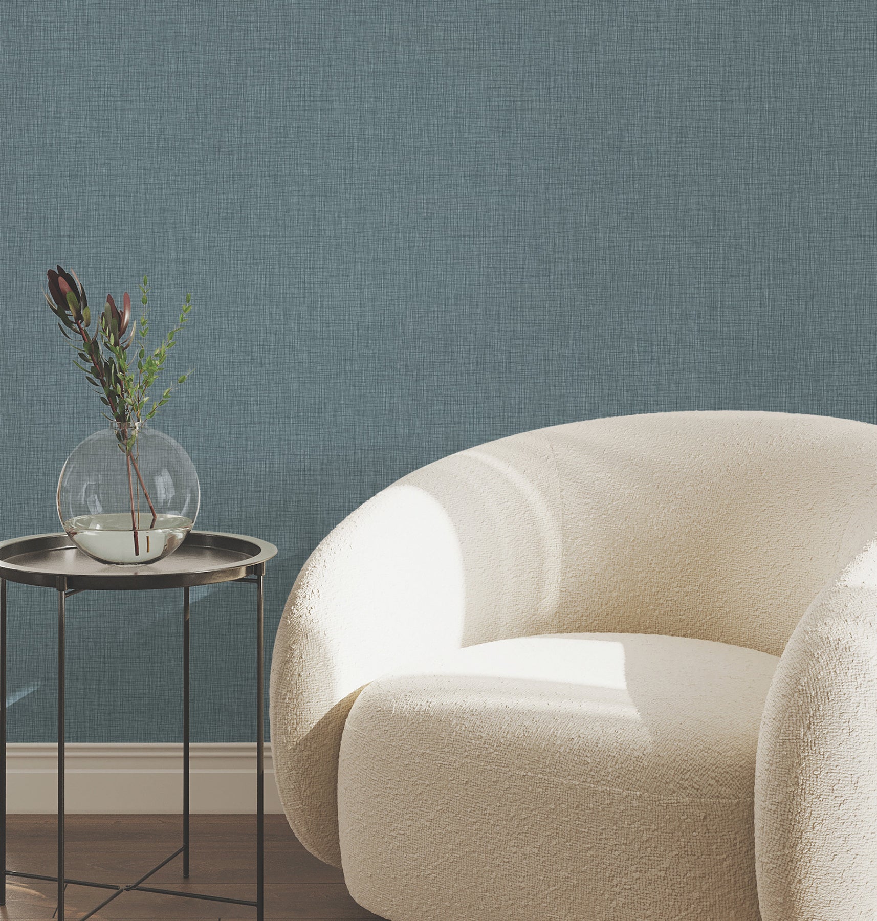 crossover-blue-crosshatch-wallpaper-york-wallcoverings-uw1064n - York Wallpaper Wallpaper