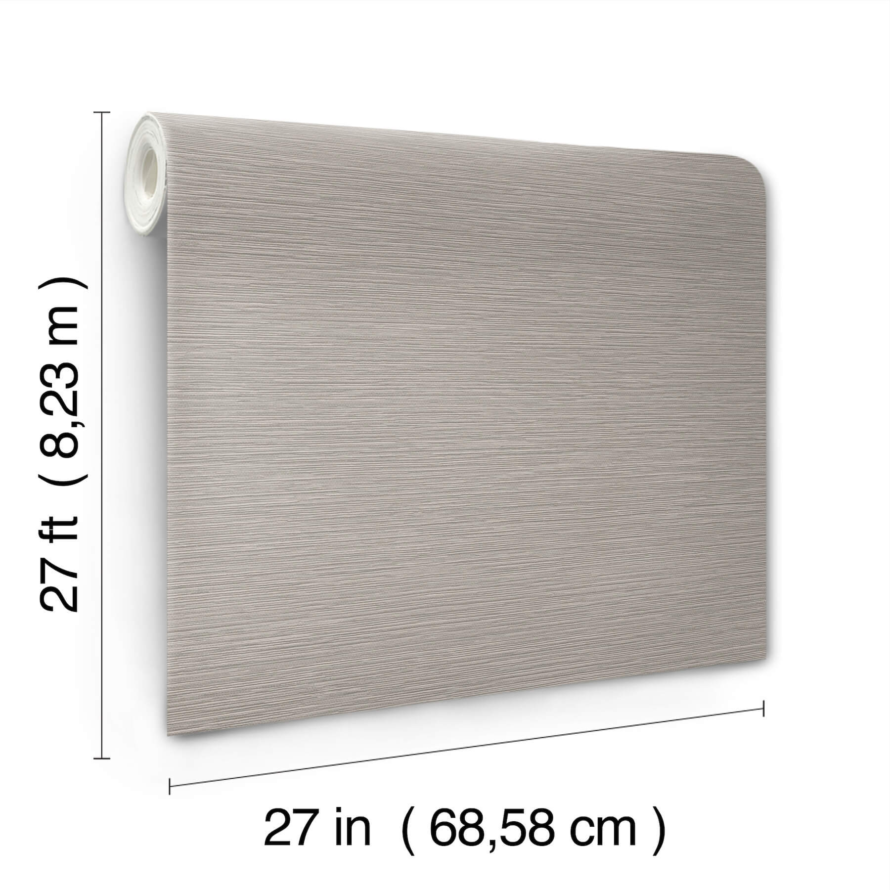 oasis-brown-faux-grasscloth-wallpaper-york-wallcoverings-uw1075n - York Wallcoverings Wallpaper