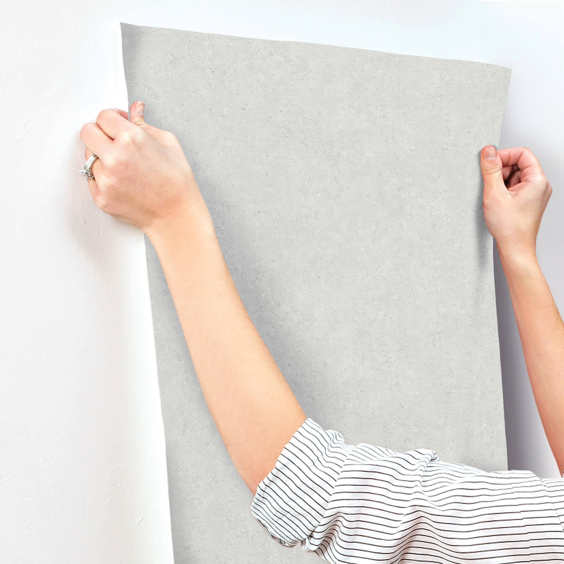 artisan-stone-pewter-texture-wallpaper-york-wallcoverings-uw1084n - York Wallcoverings Wallpaper