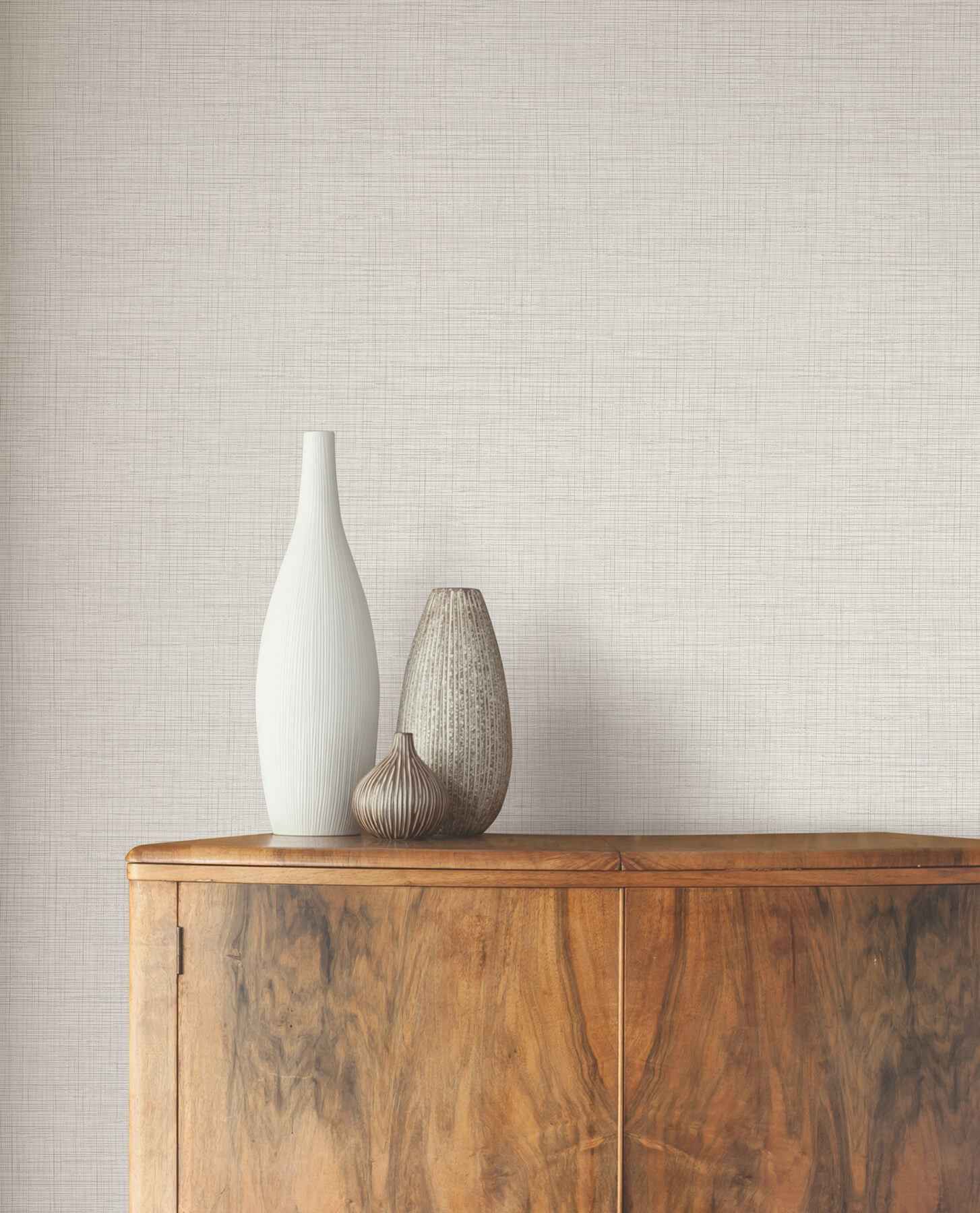 Open Air Light Grey Crosshatch Wallpaper - York Wallcoverings - UW1111N - York Wallcoverings Wallpaper
