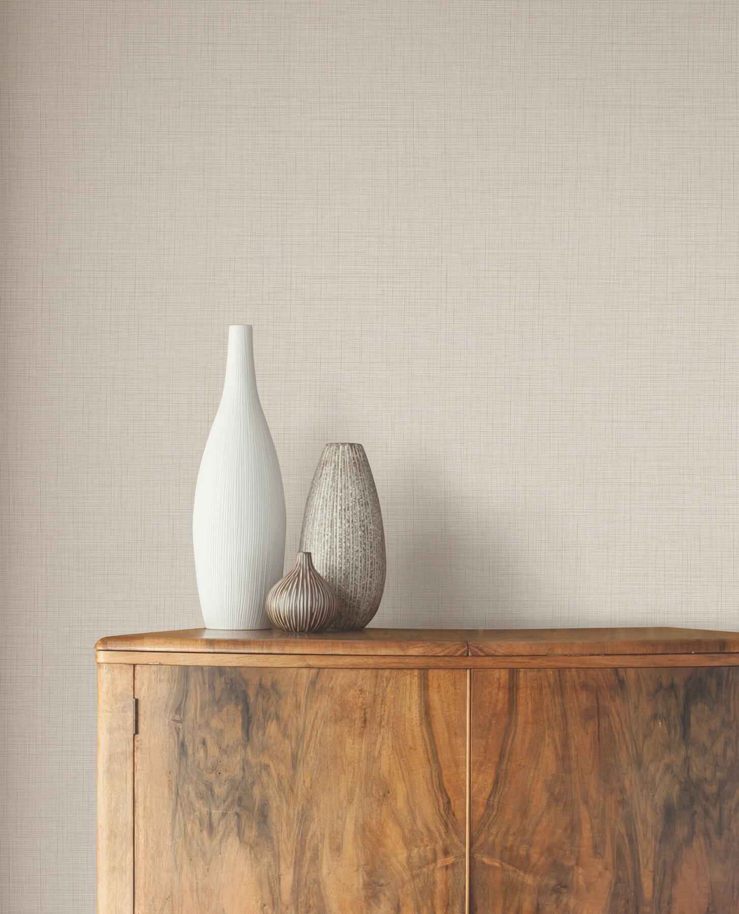 Open Air Cream Crosshatch Wallpaper - York Wallcoverings - UW1113N - York Wallcoverings Wallpaper