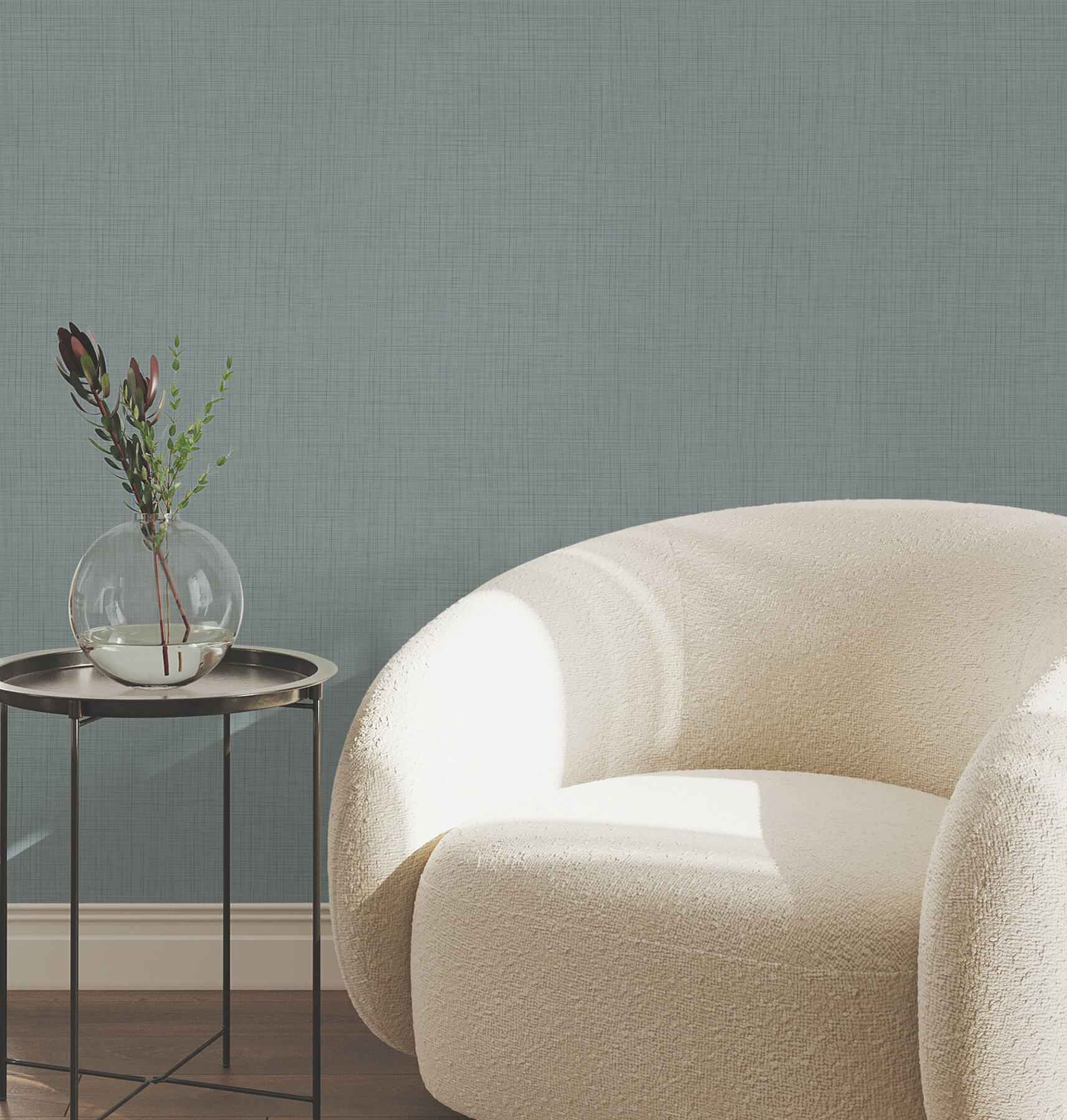 Open Air Light Blue Crosshatch Wallpaper - York Wallcoverings - UW1114N - York Wallcoverings Wallpaper