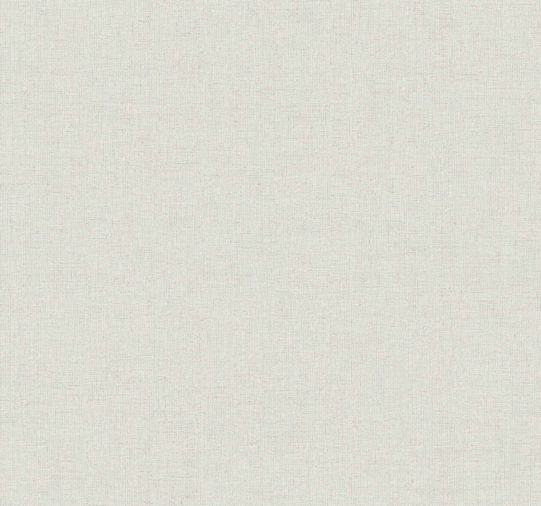 Heathered Linen Off White Faux Fabric Wallpaper - York Wallcoverings - UW1125N - York Wallcoverings Wallpaper