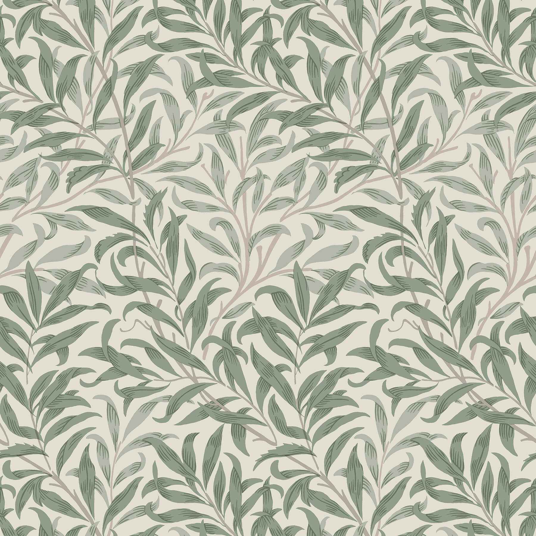 Willow Boughs Bayleaf Peel and Stick Wallpaper - York Wallcoverings - MCS6619