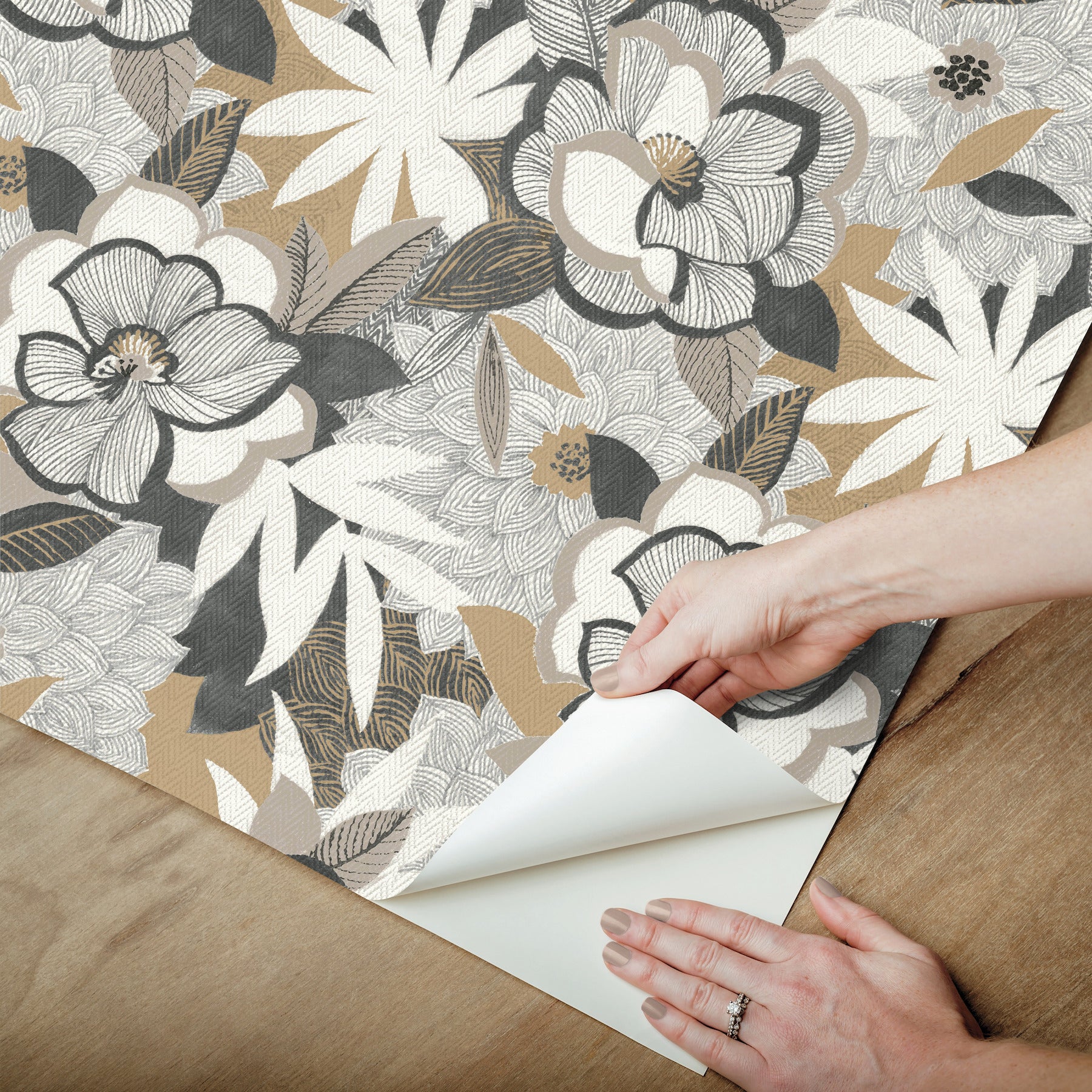 fantasium-black-floral-peel-stick-wallpaper-york-wallcoverings-psw1698rl