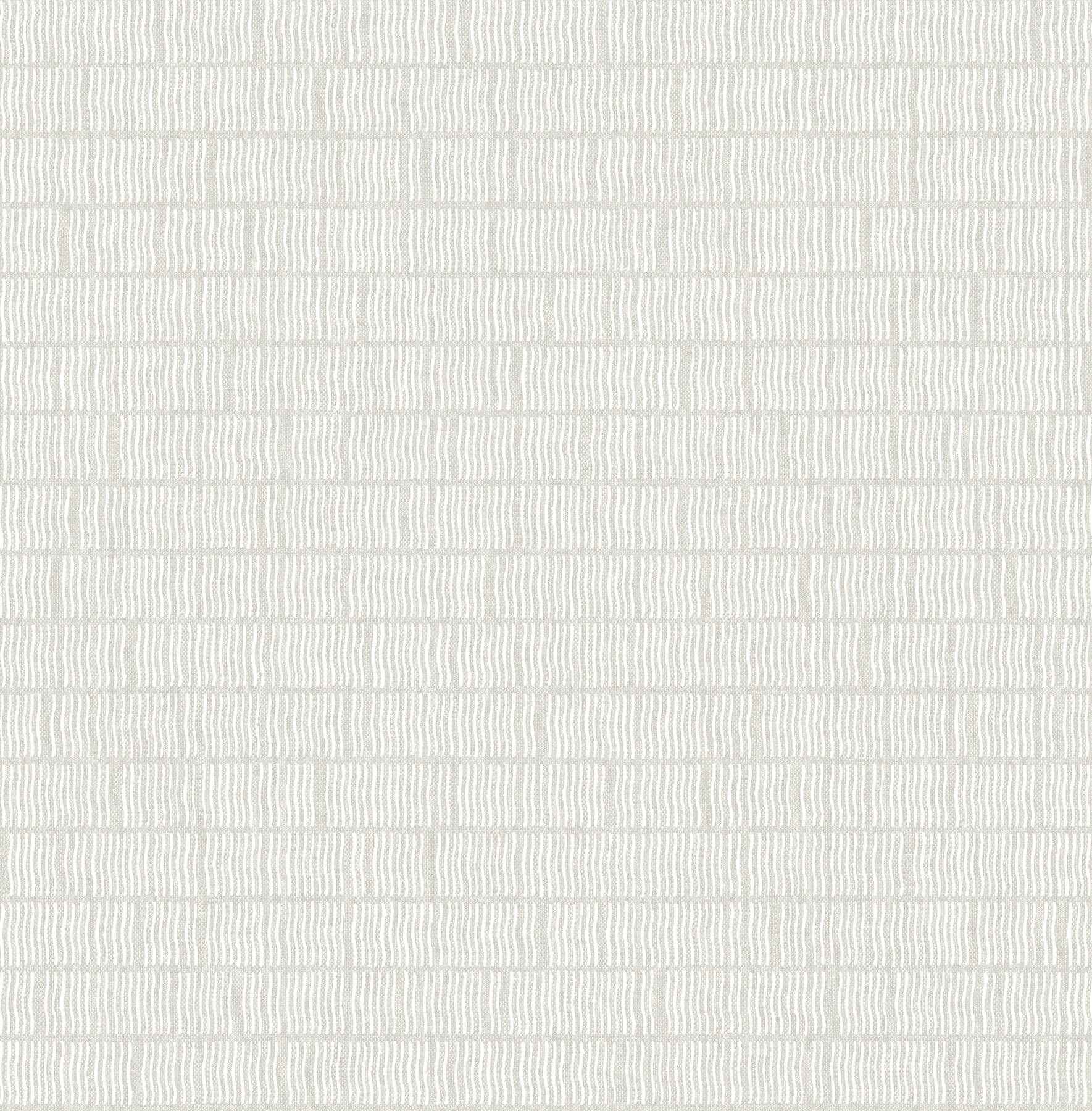 Collis Dove Squiggle Stripe Wallpaper - York Wallcoverings - 4198-27816