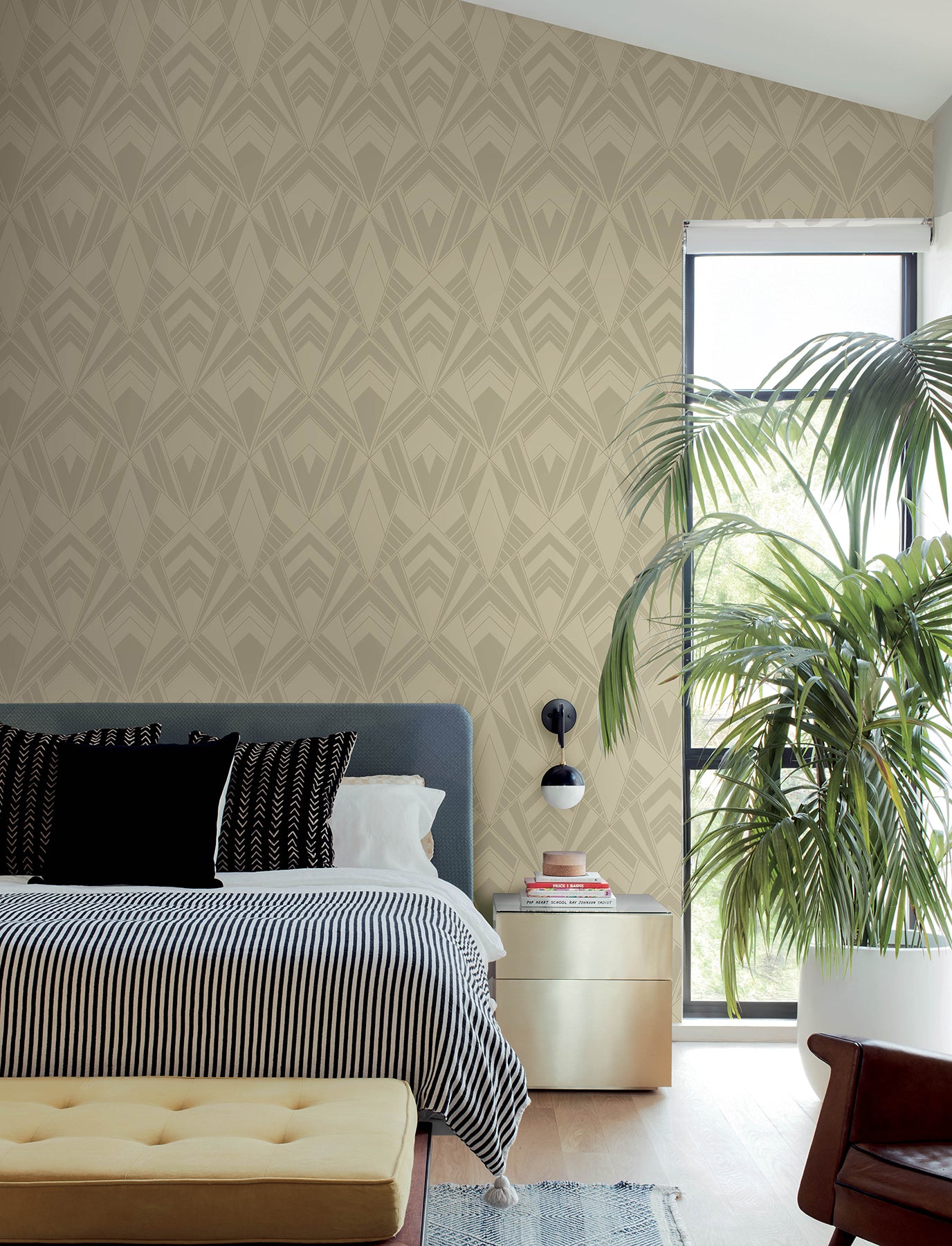 allenby-khaki-flocked-wallpaper-york-wallcoverings-4198-87400