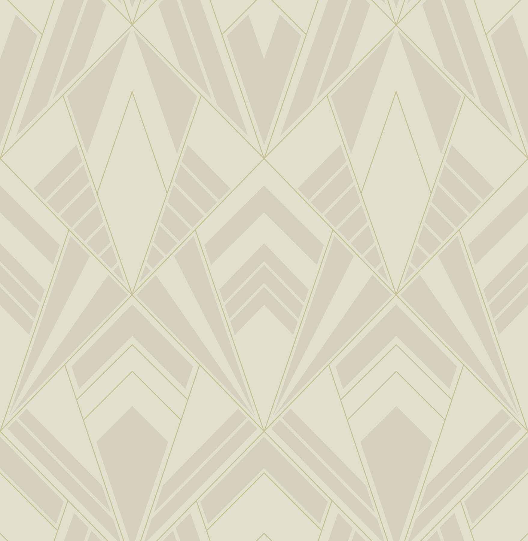 Allenby Pearl Flocked Wallpaper - York Wallcoverings - 4198-87403