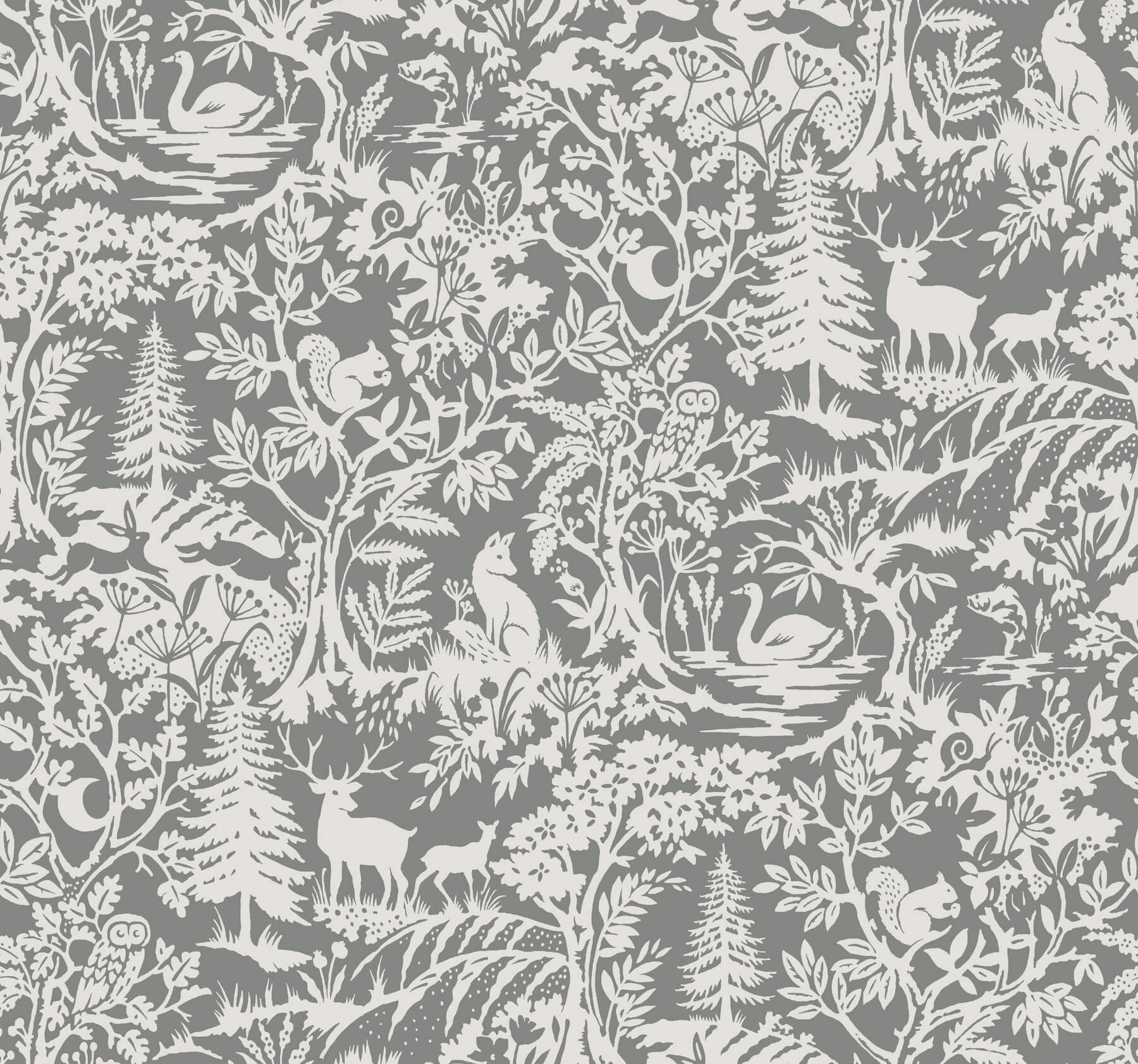 alrick-charcoal-forest-venture-wallpaper-york-wallcoverings-3125-72321 - York Wallcoverings Wallpaper