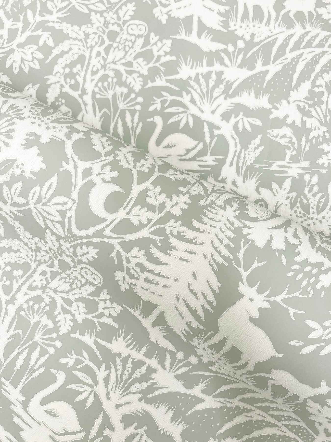 Alrick Sage Forest Venture Wallpaper - York Wallcoverings - 3125-72323 - York Wallcoverings Wallpaper