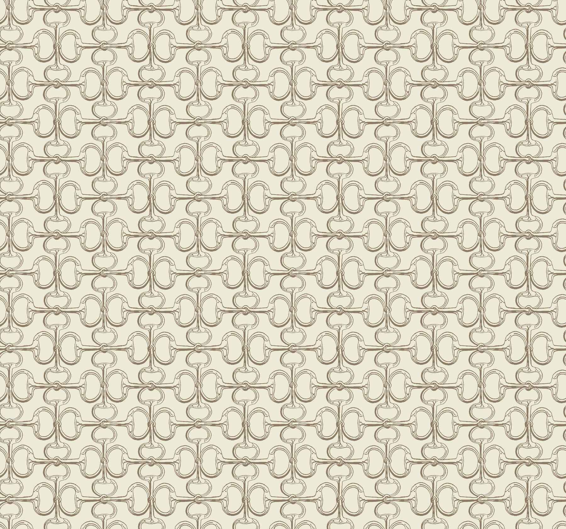 Polo Beige Horse Bits Wallpaper - York Wallcoverings - 4211-83508 - York Wallcoverings Wallpaper