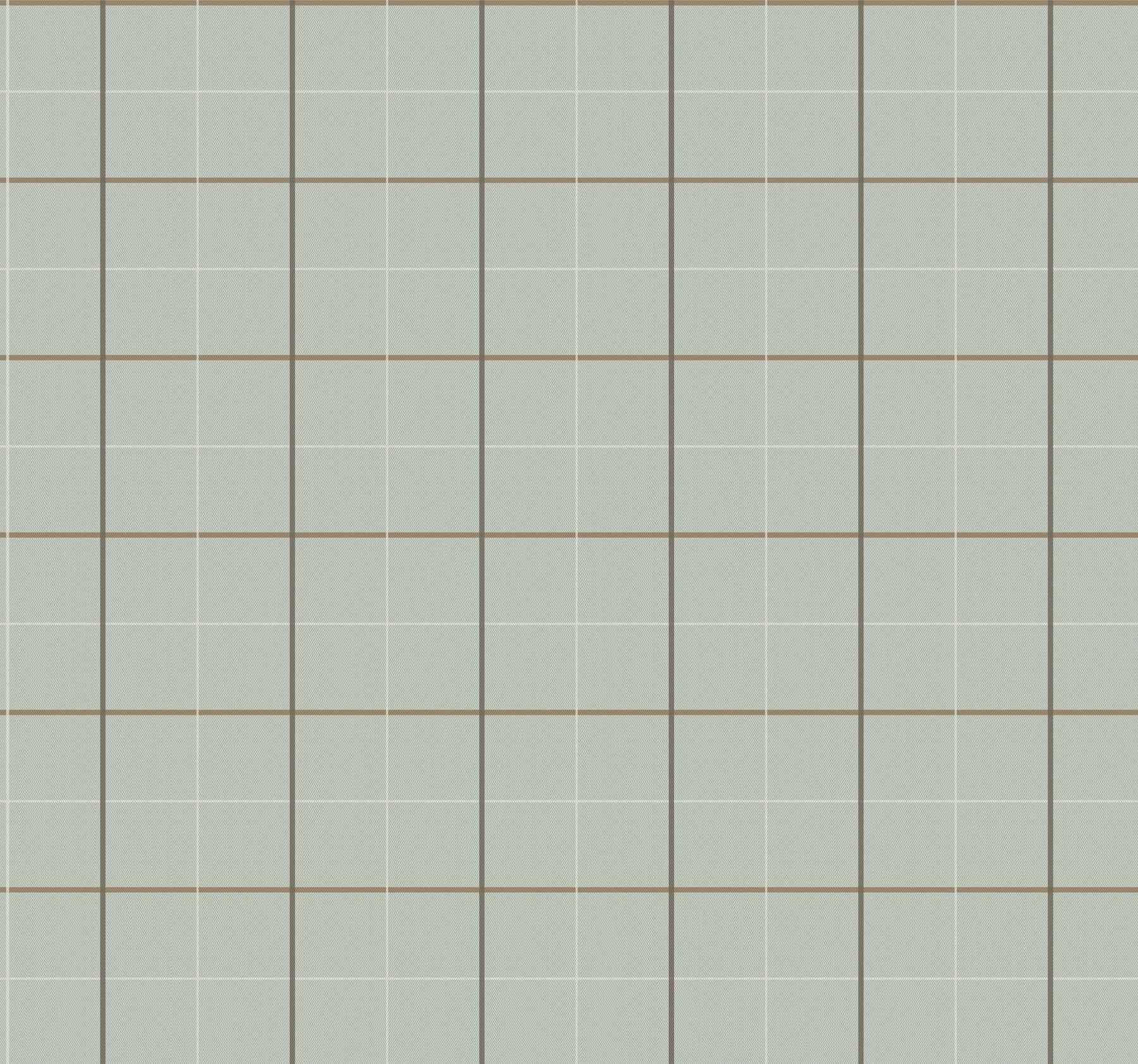 Tattersall Sage Plaid Wallpaper - York Wallcoverings - 4211-83517