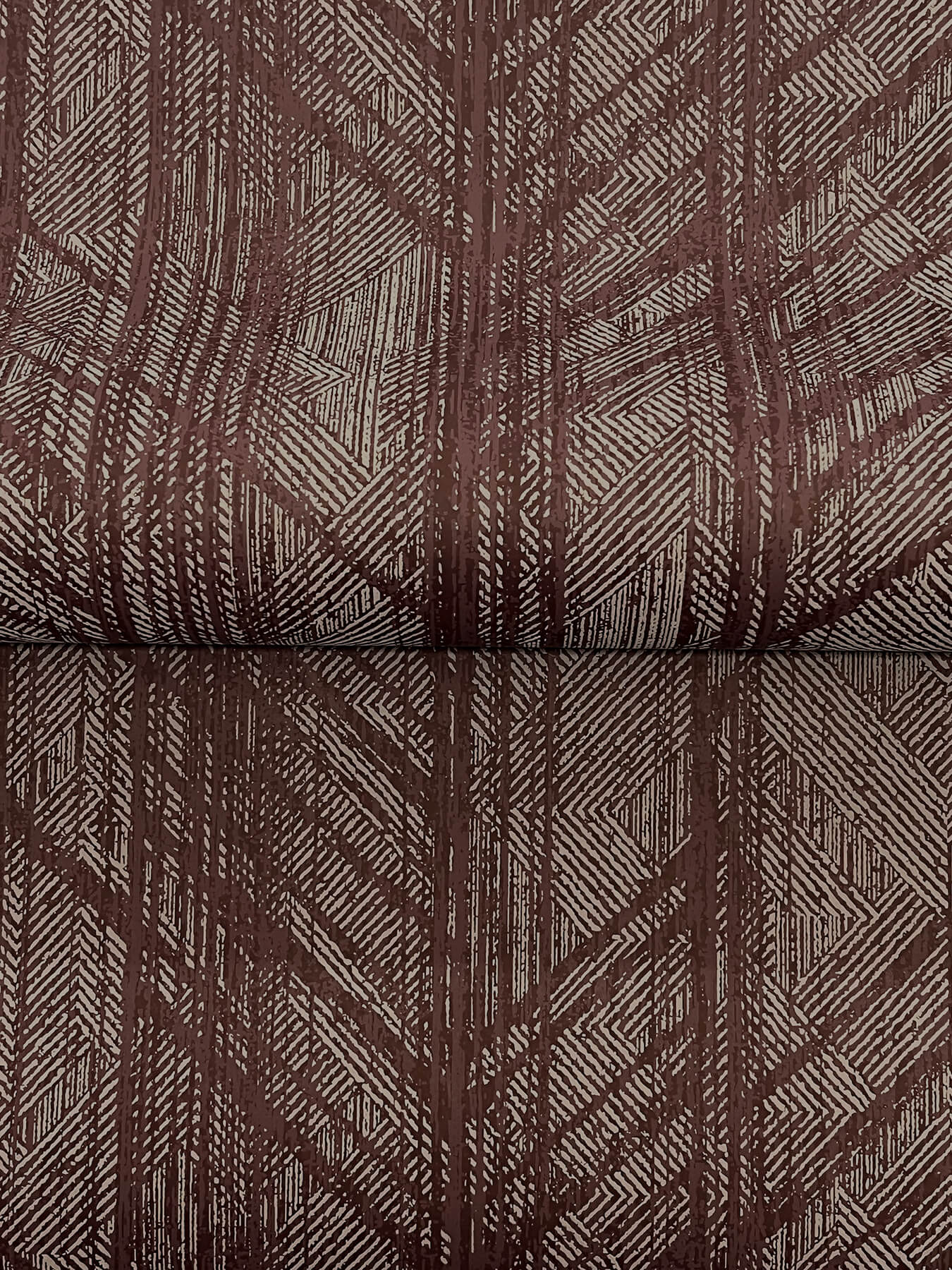 winthrop-merlot-geometric-wallpaper-york-wallcoverings-4211-83524 - York Wallcoverings Wallpaper
